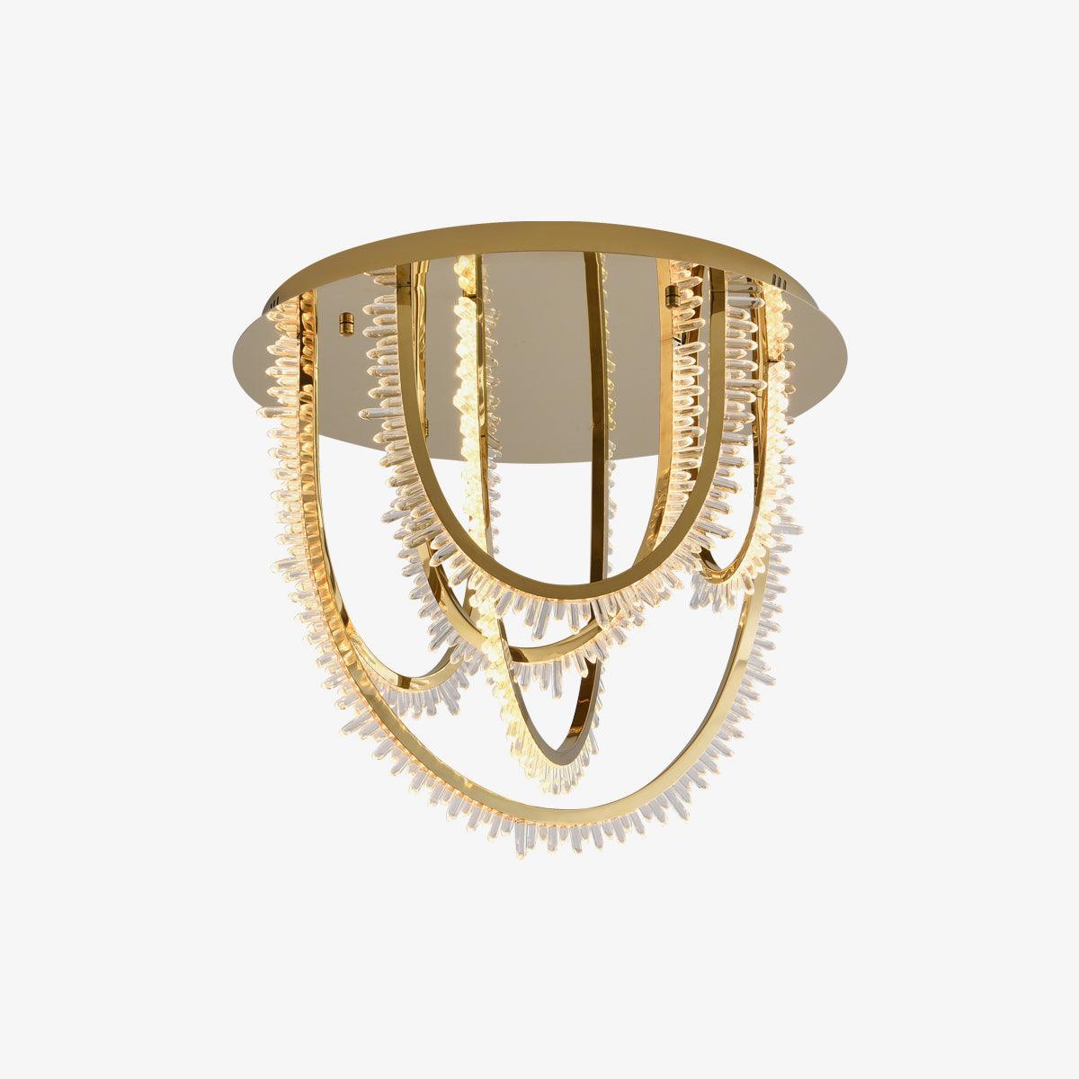 Crystal Corde Ceiling Light - Lumpaz