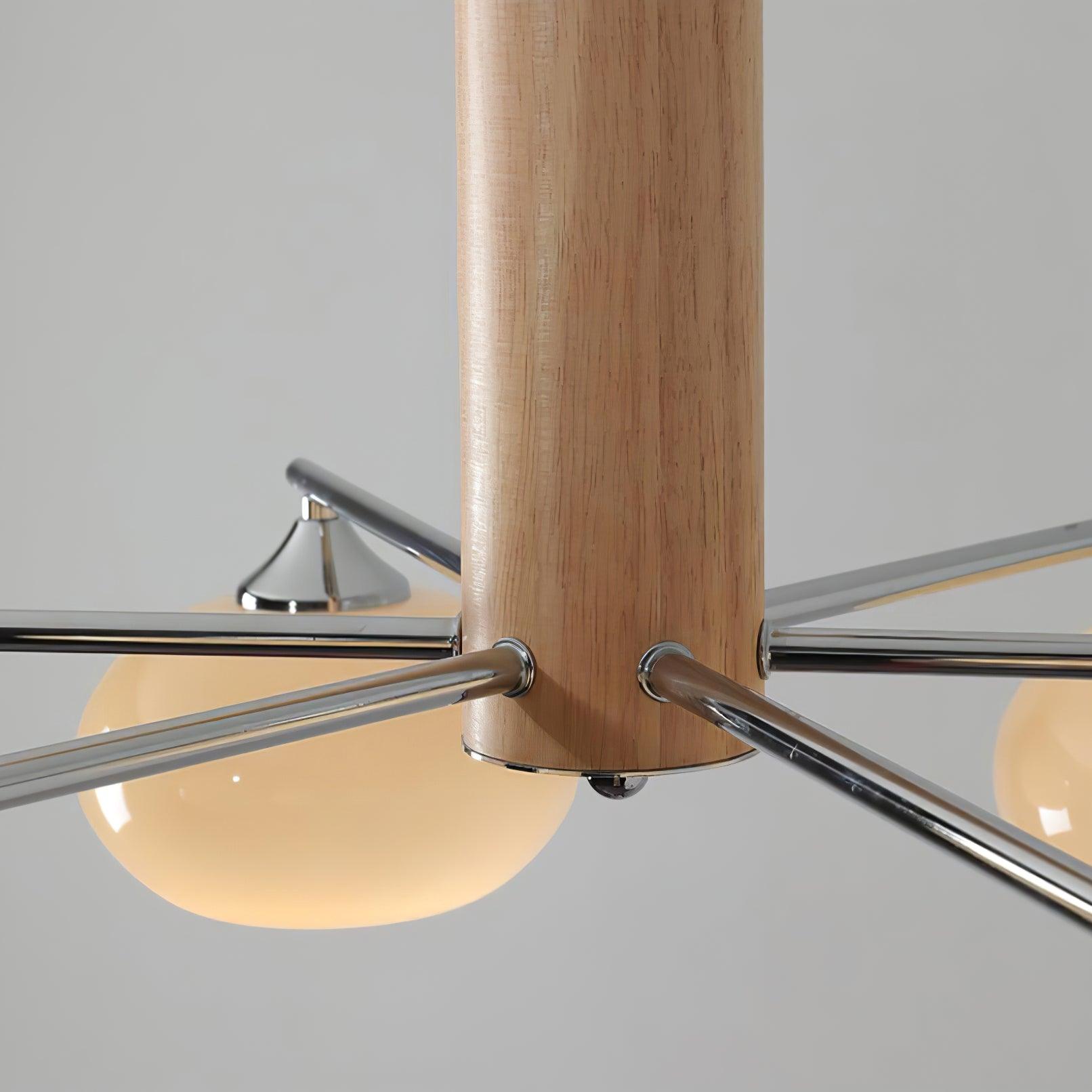 Elliptical Persimmon Chandelier - Lumpaz