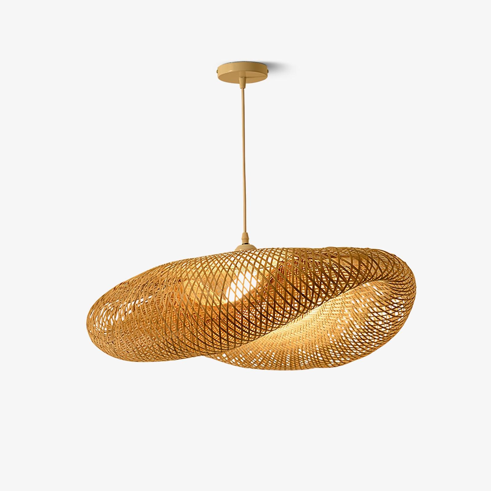 Bamboo Weaving Pendant Lamp - Lumpaz