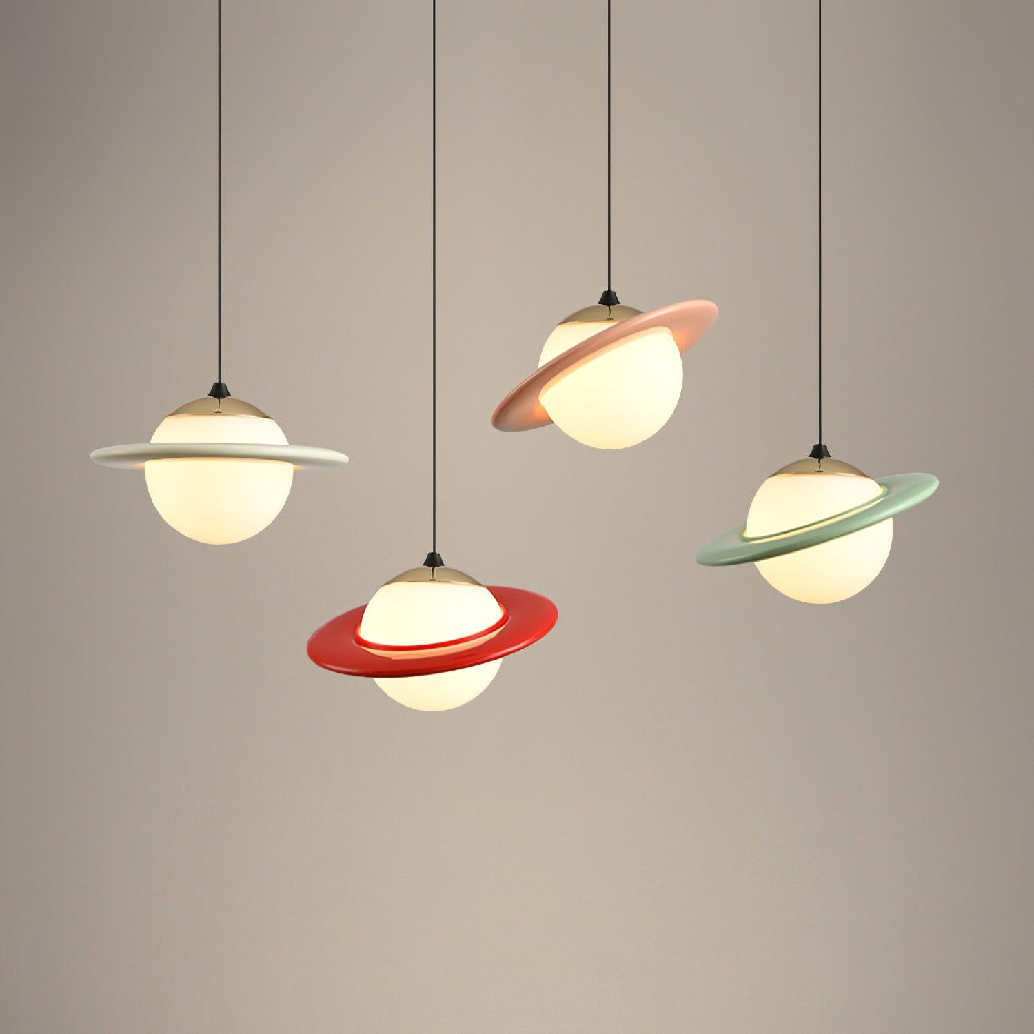 Saturn Planet Pendant Lamp - Lumpaz