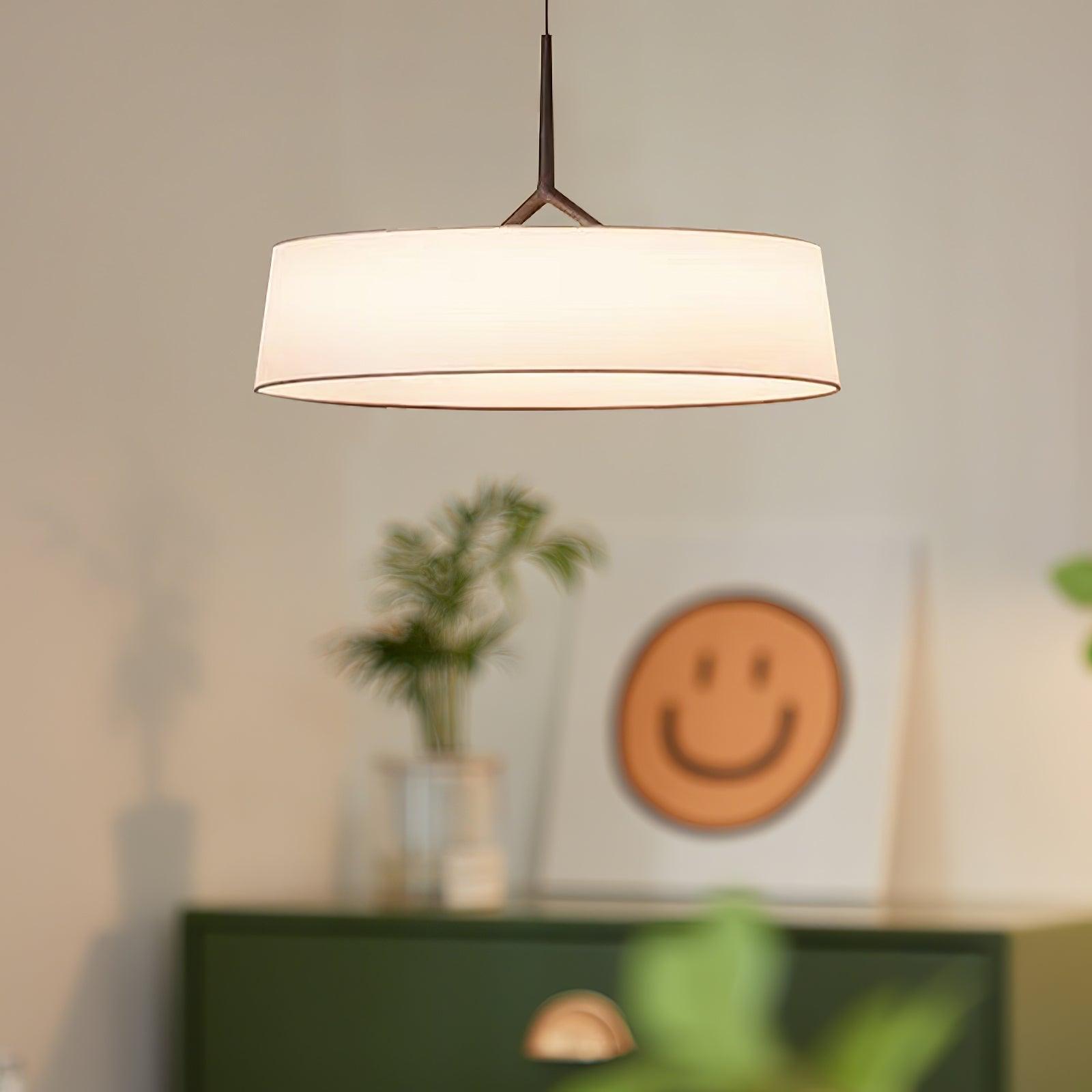 Paper Glow Circular Pendant Lamp - Lumpaz