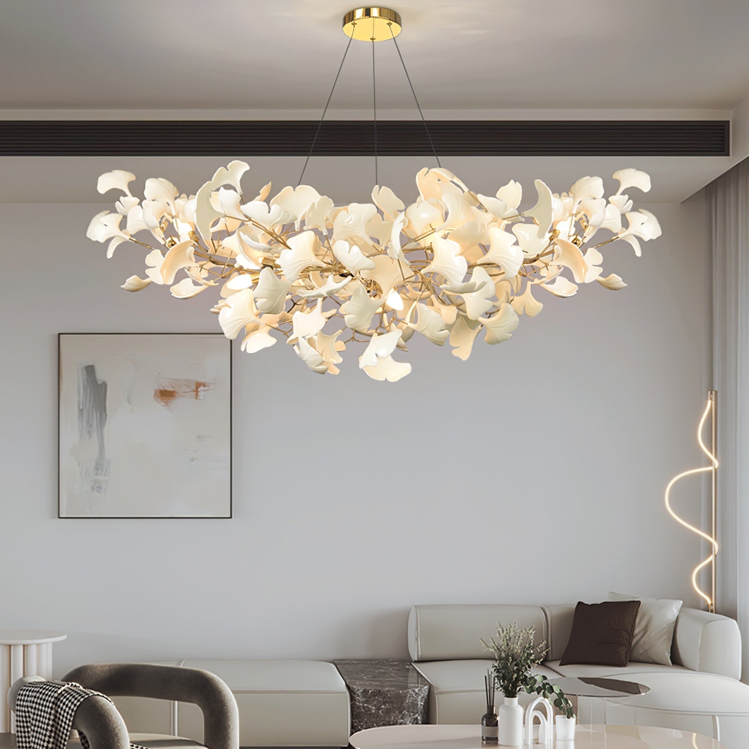 Gingko Chandelier B - Lumpaz