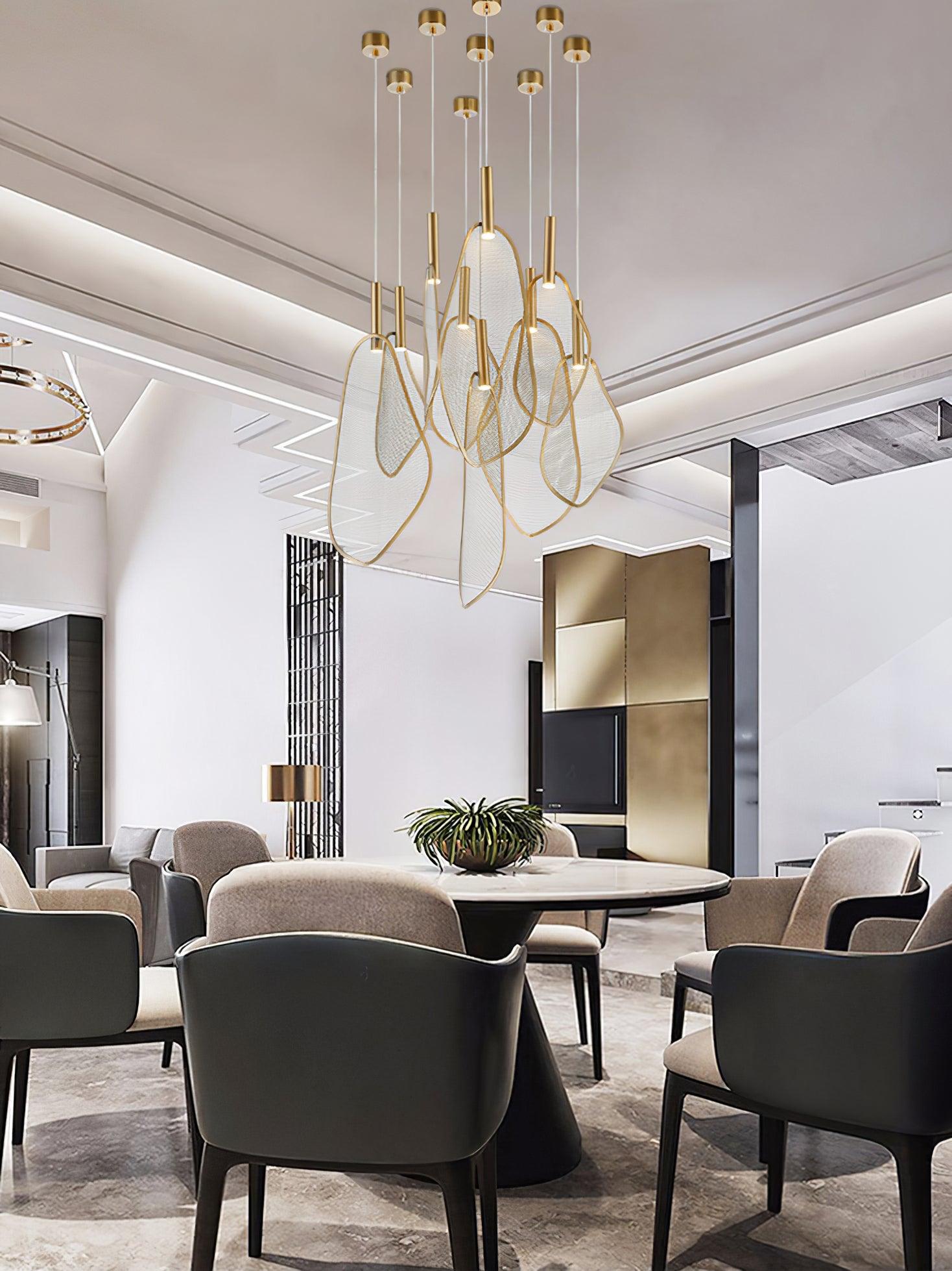 Fan Shape Pendant Light - Lumpaz