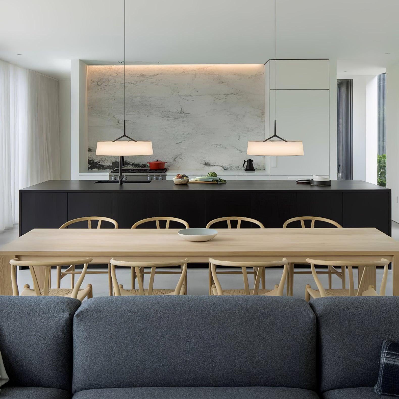 Paper Glow Circular Pendant Lamp - Lumpaz