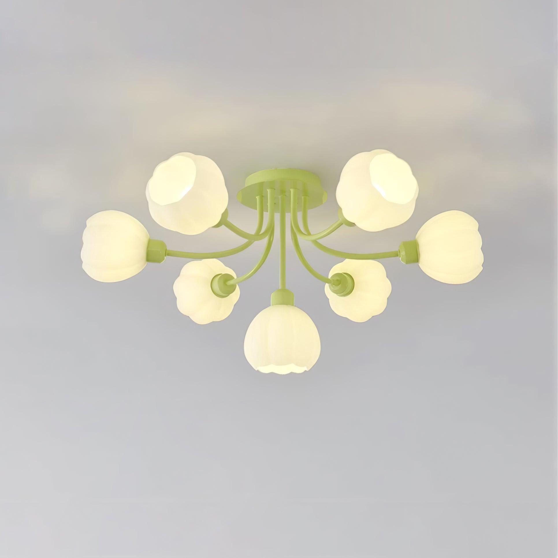 Pumpkin Matcha Ceiling Lamp - Lumpaz
