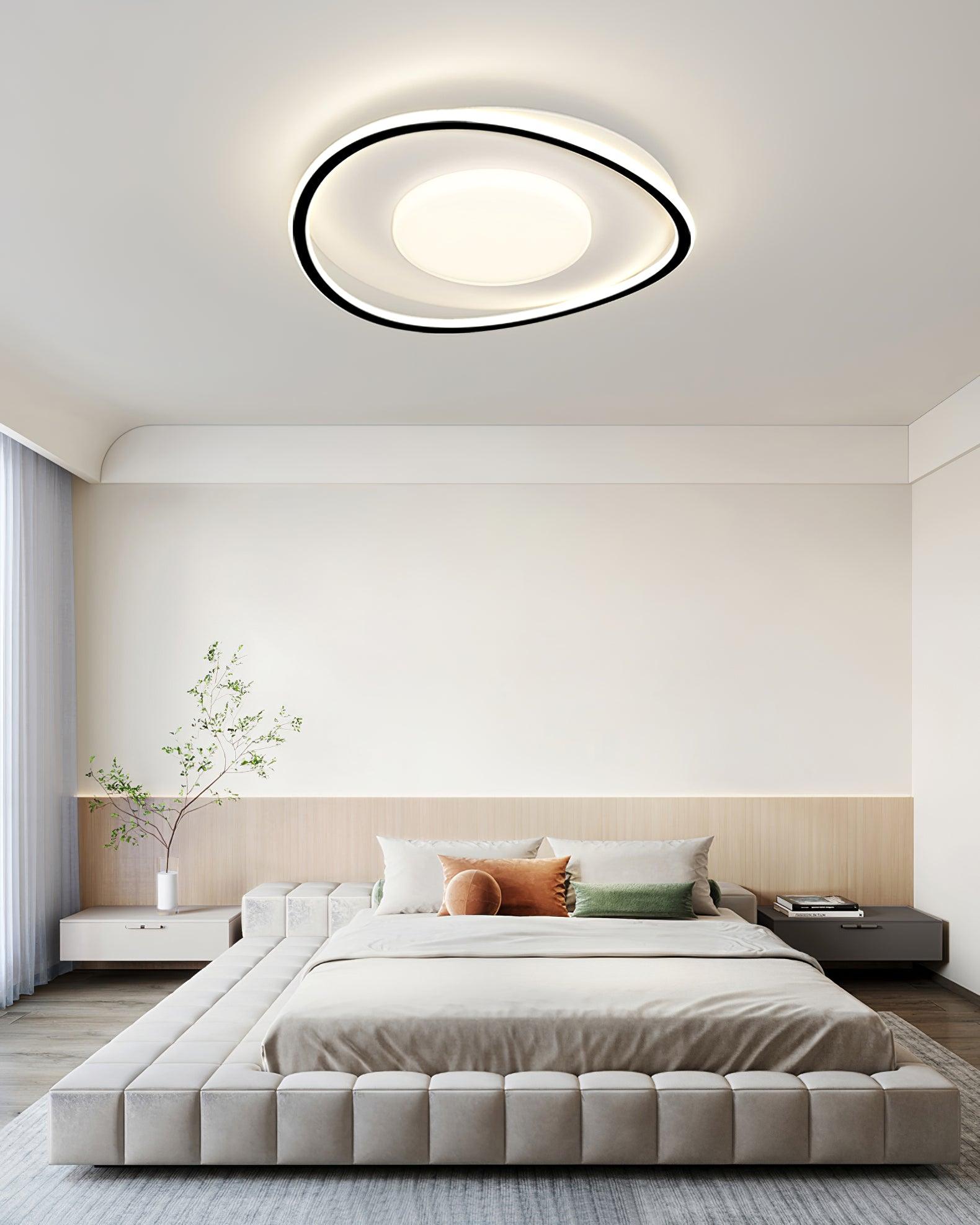 Minimalist Geometry LED Ceiling Light - Lumpaz