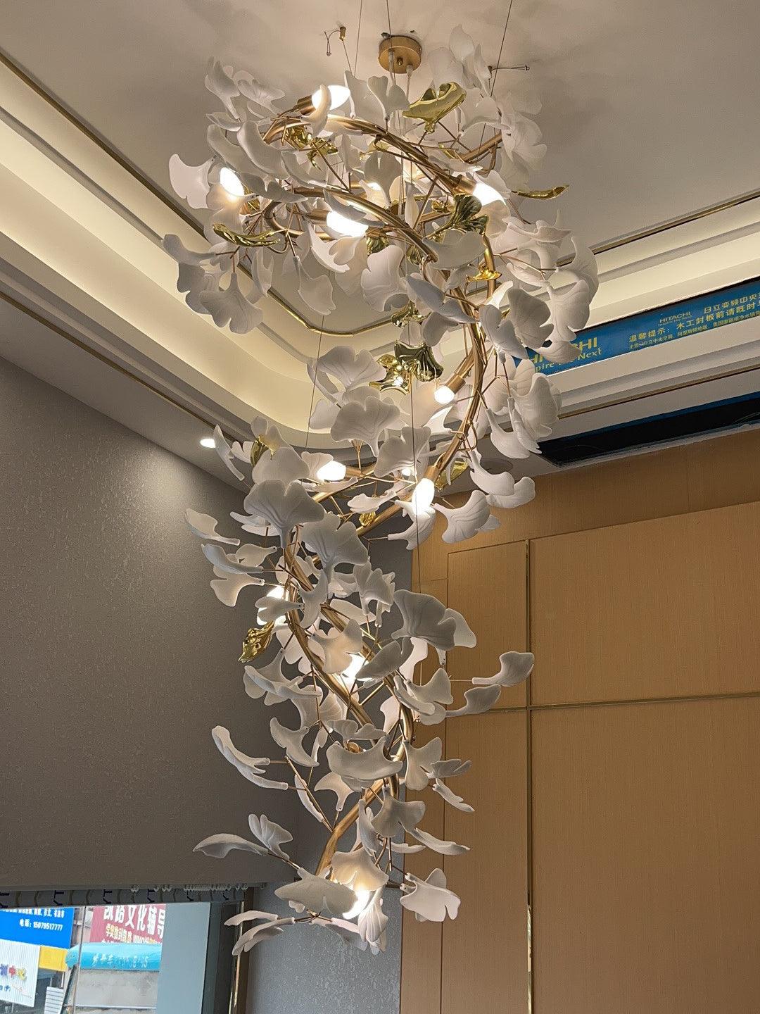 Gingko Chandelier Q - Lumpaz