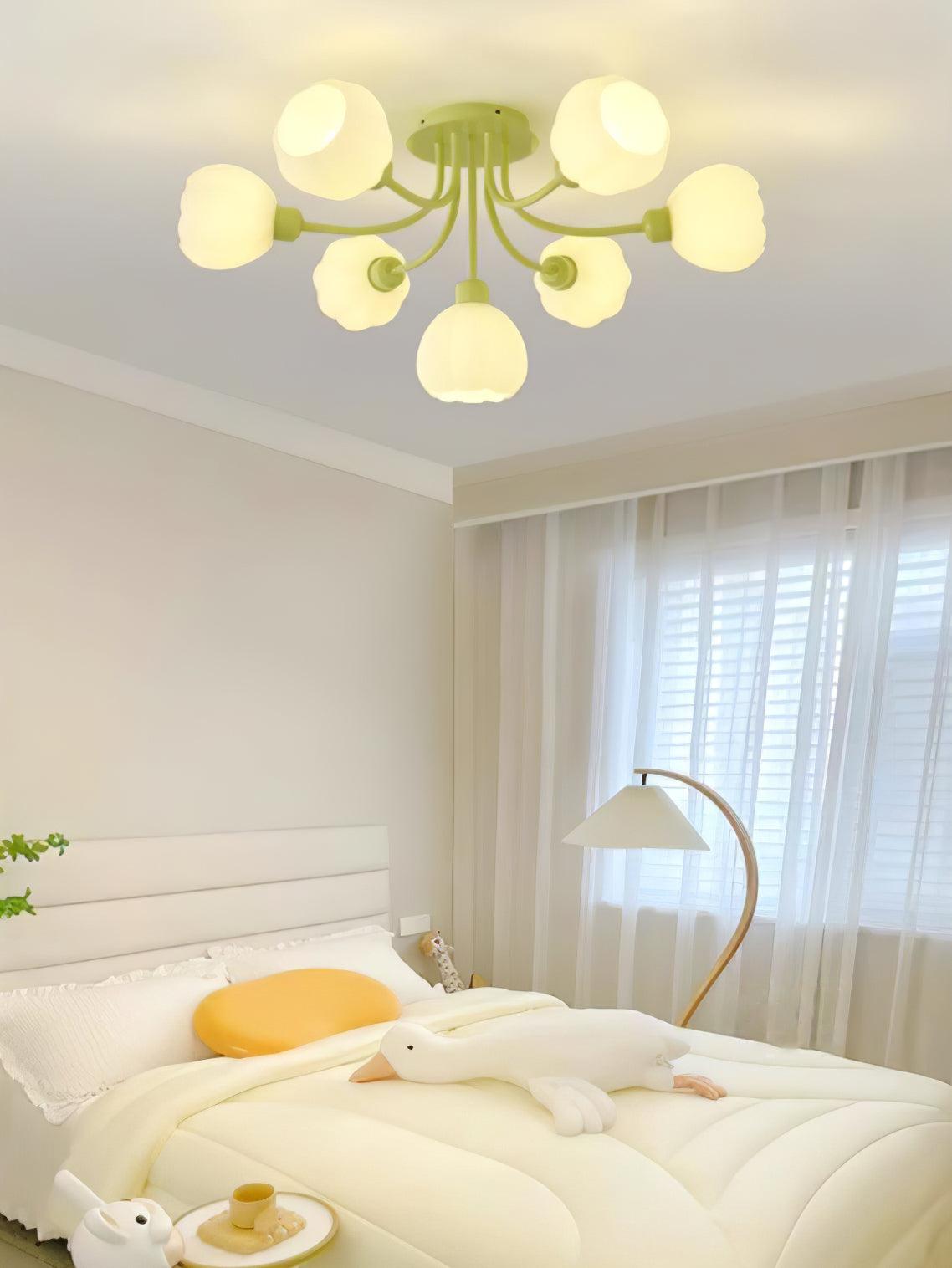 Pumpkin Matcha Ceiling Lamp - Lumpaz