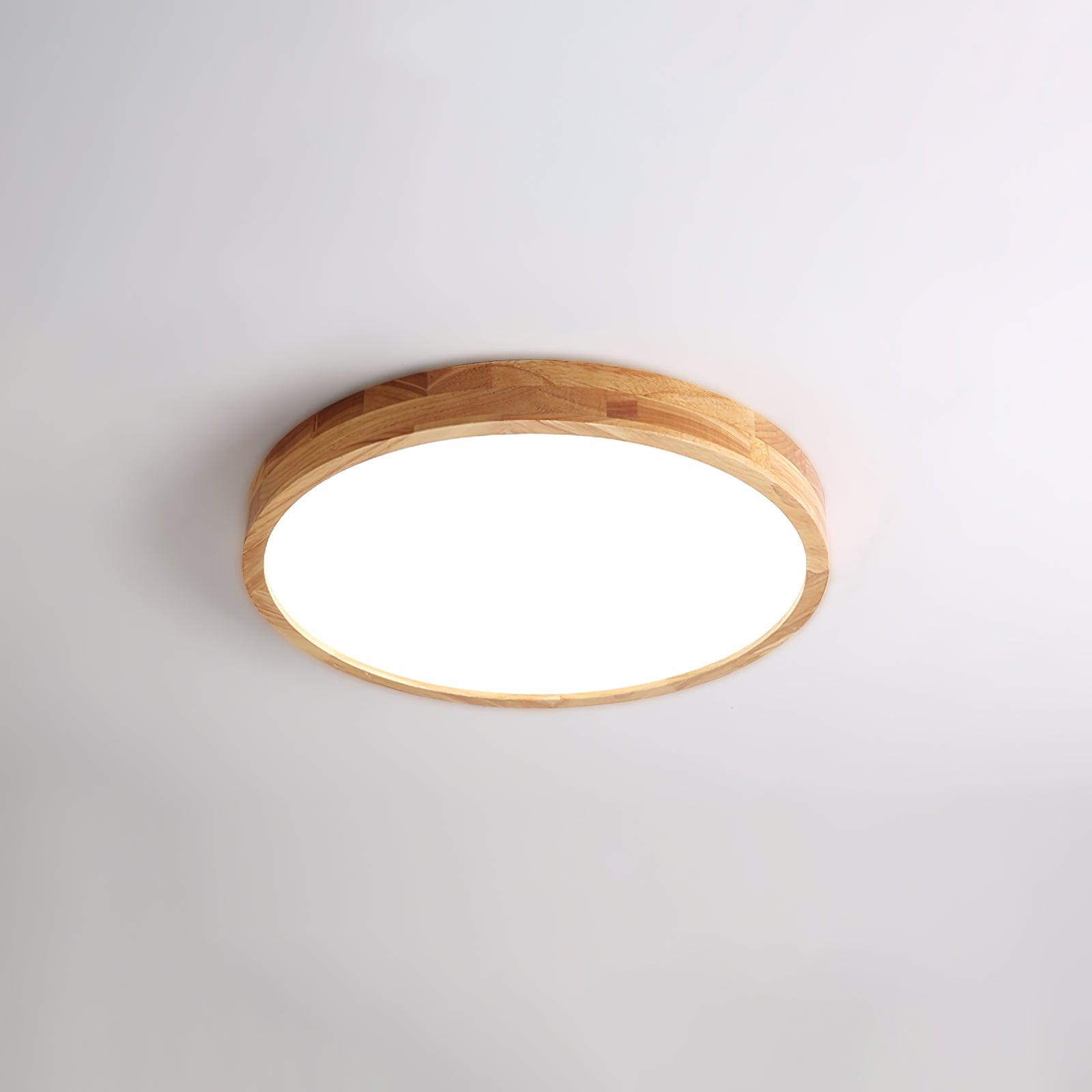Wooden Geometric Ceiling Light - Lumpaz