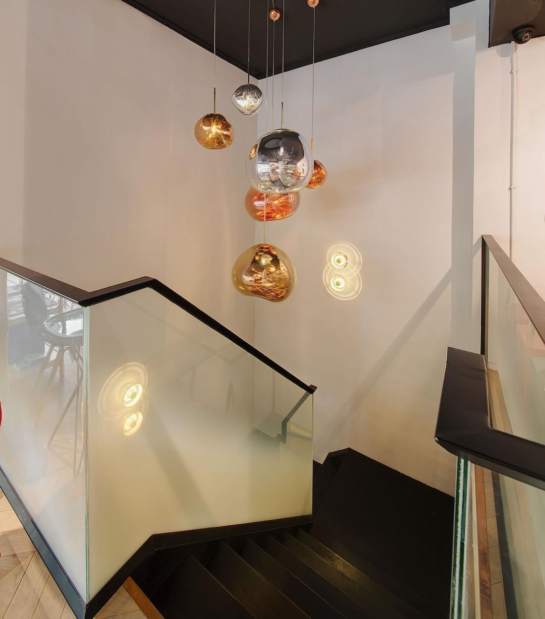 Multi Lava Round Pendant Lamp - Lumpaz