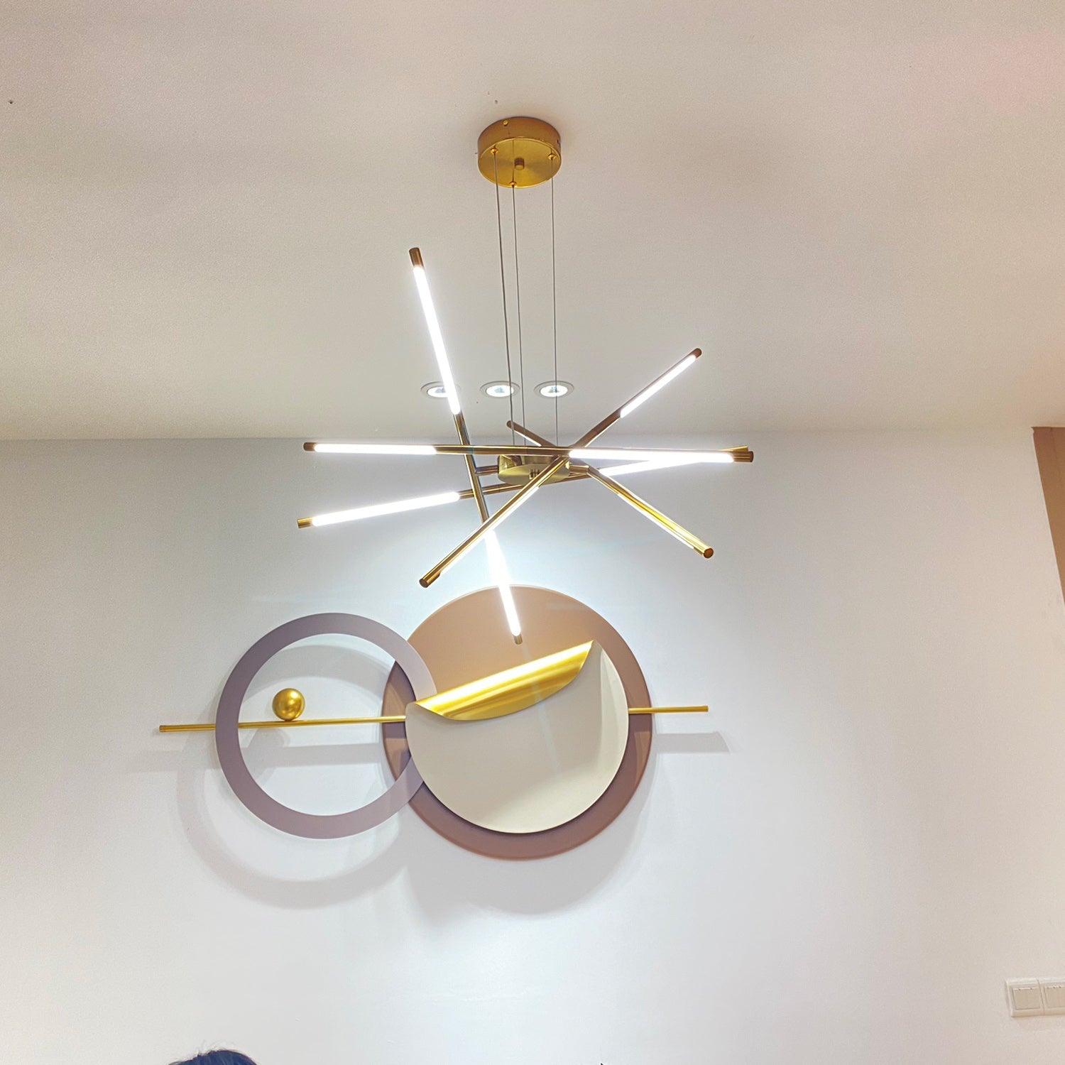 Rotatable LED Chandelier - Lumpaz