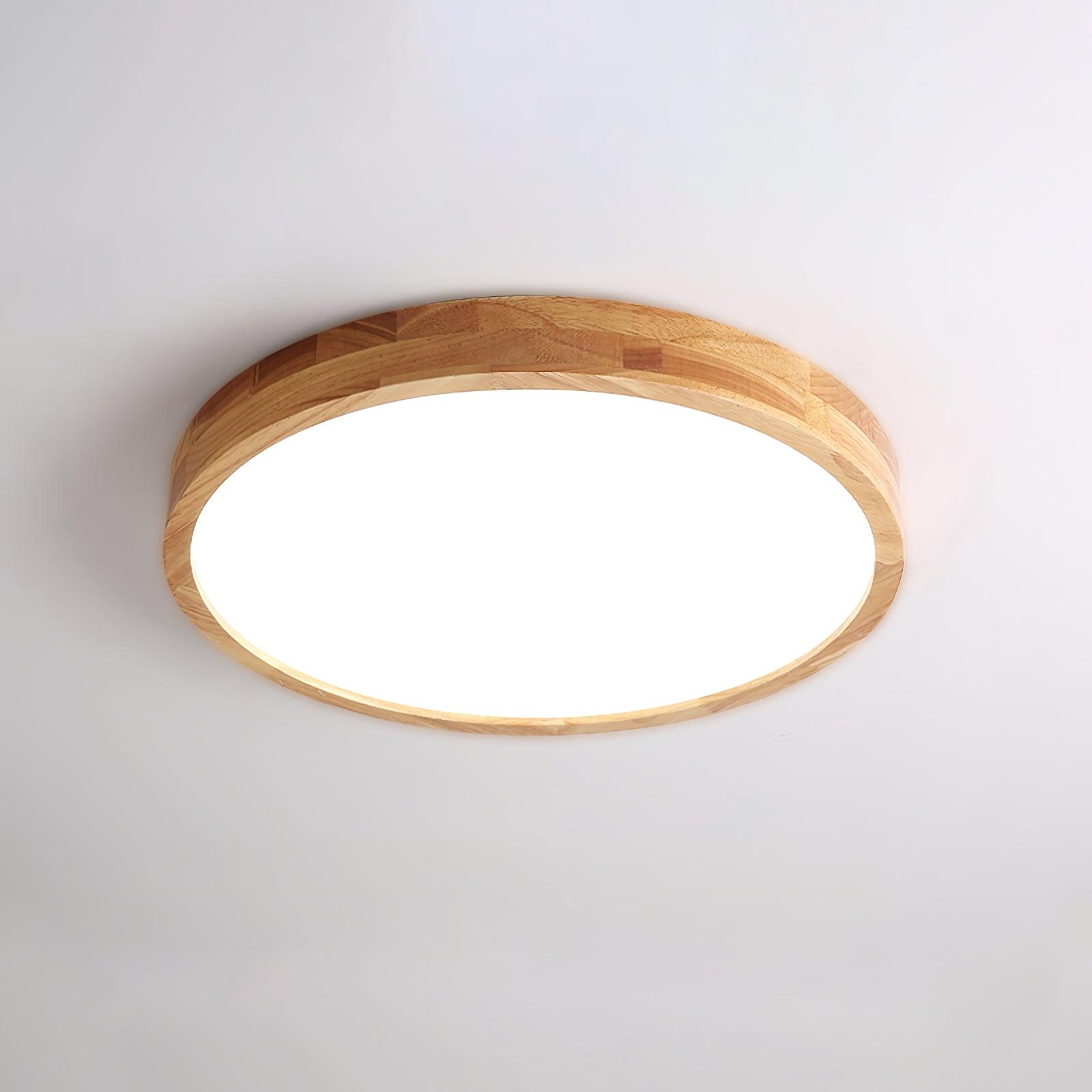 Wooden Geometric Ceiling Light - Lumpaz