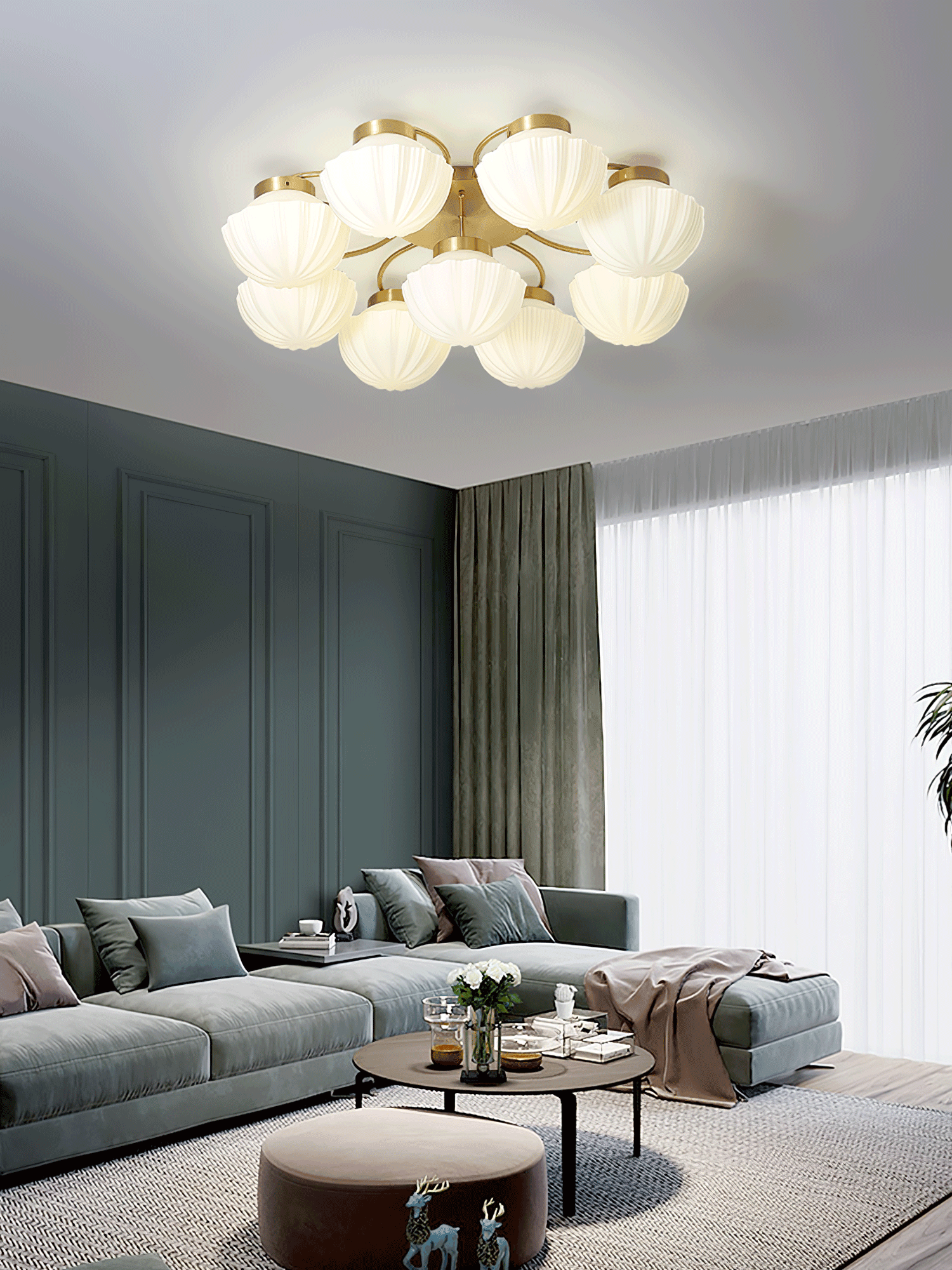 Orbital Glow Ceiling Light - Lumpaz