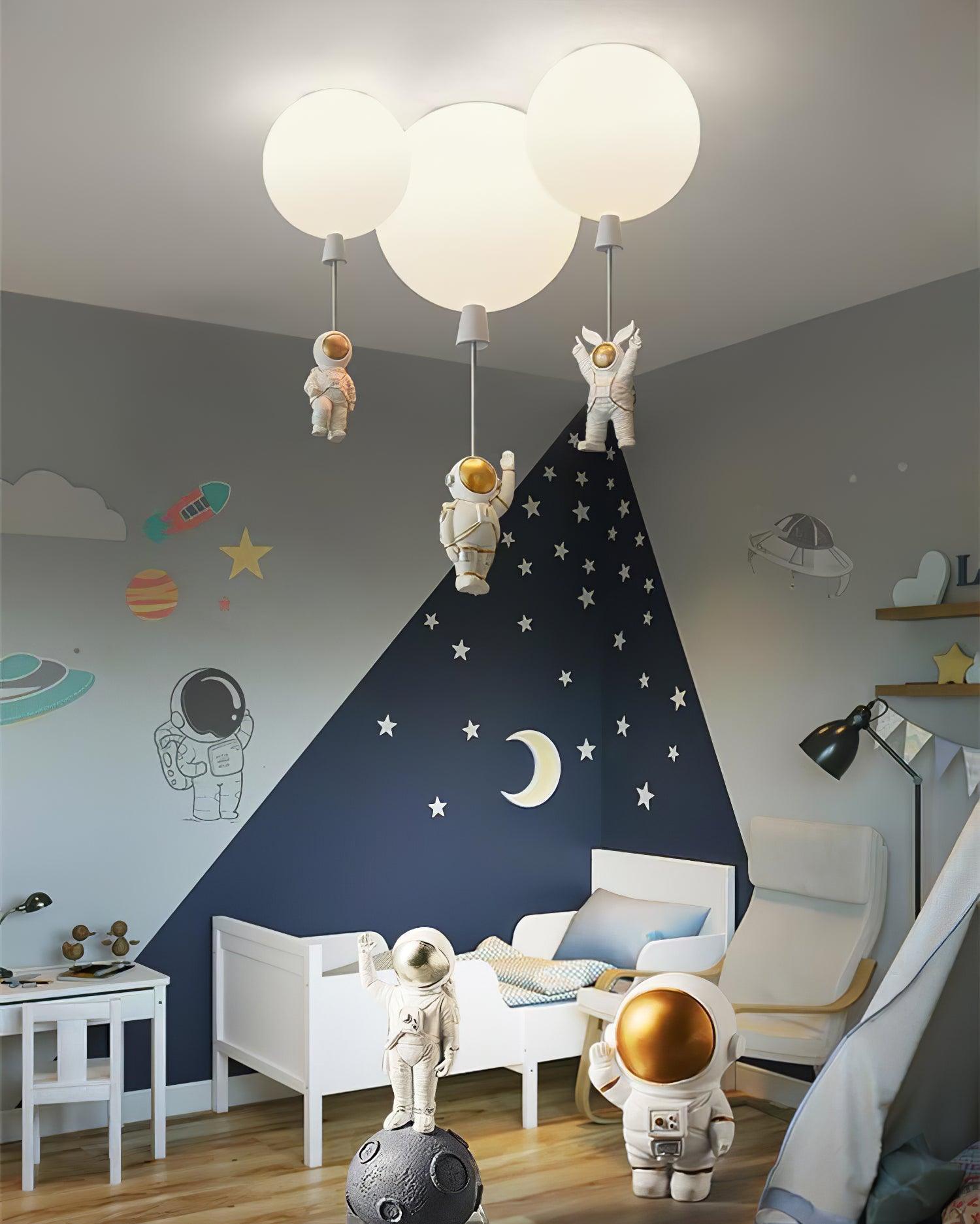 Frosted Balloon Ceiling Light - Lumpaz