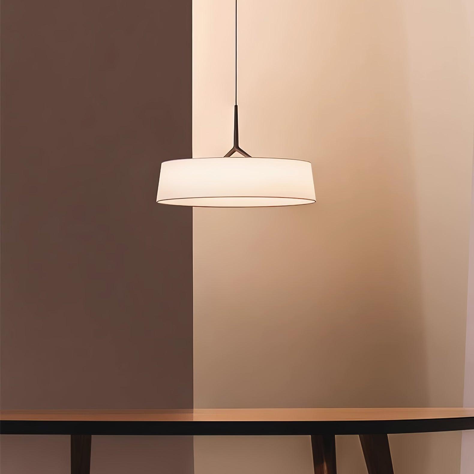 Paper Glow Circular Pendant Lamp - Lumpaz