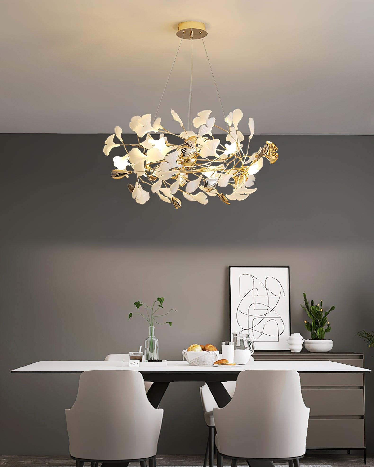 Gingko Chandelier H - Lumpaz