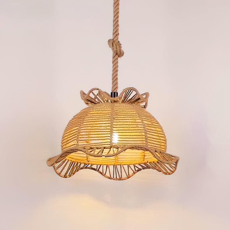 Retro Hemp Rope Interesting Pendant Light - Lumpaz