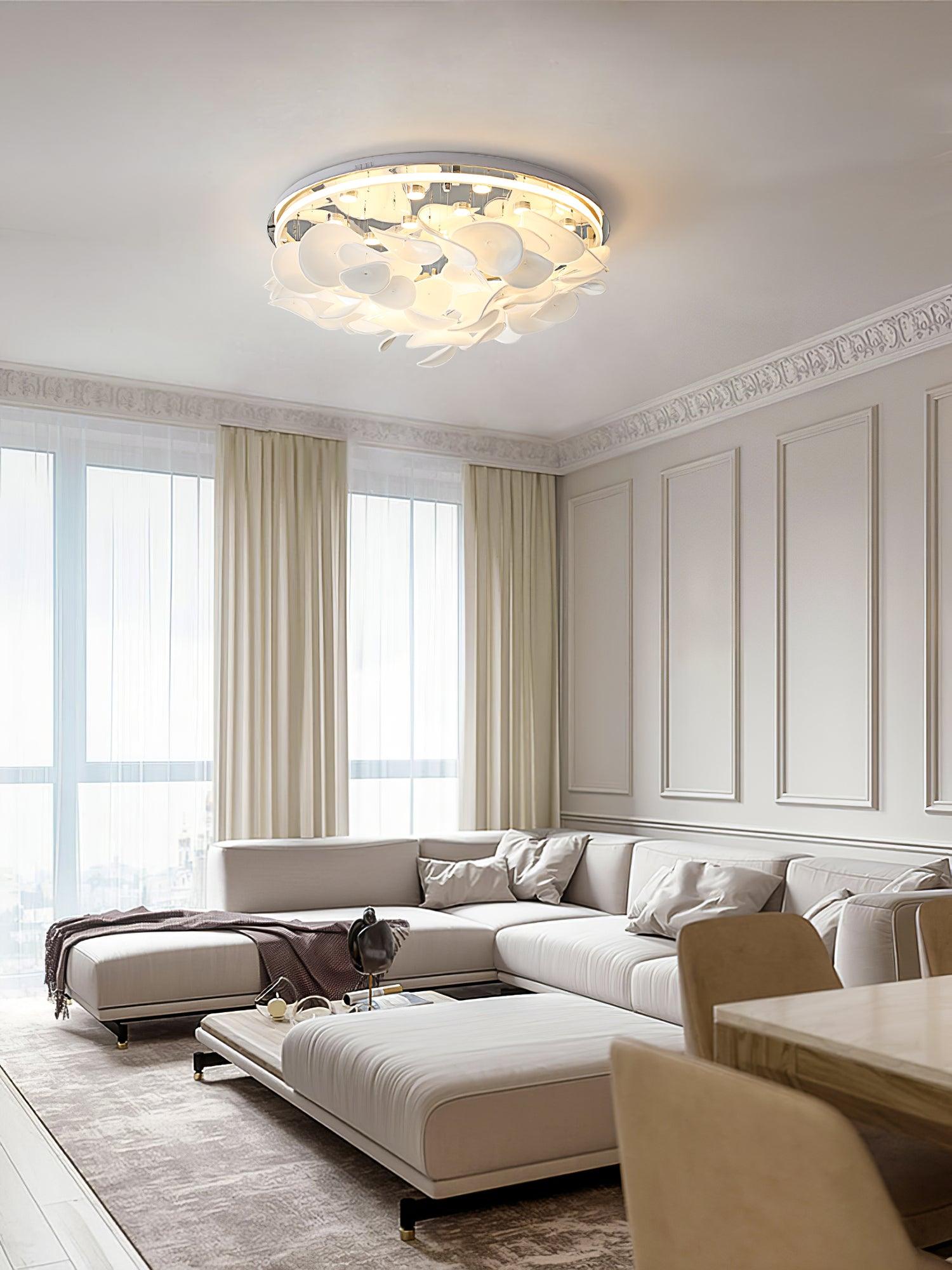 French Radici Petal Ceiling Lamp - Lumpaz