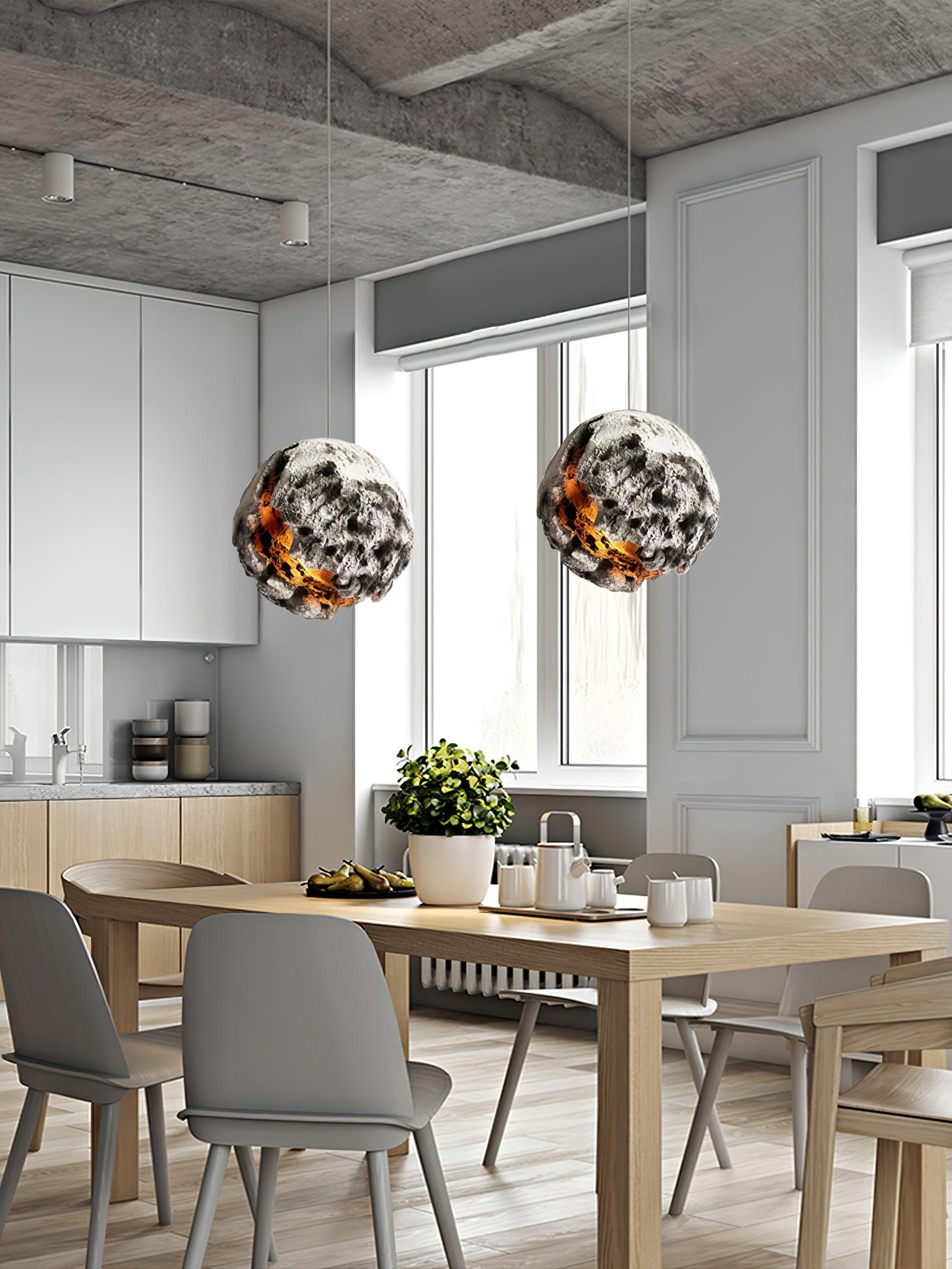 Irregular Planet Pendant Lamp - Lumpaz