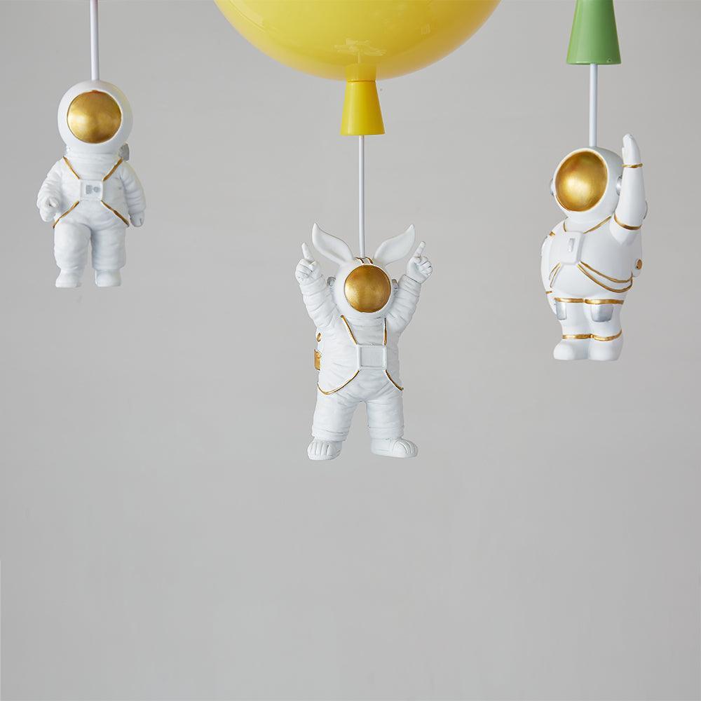 Astronaut Glossy Balloon Ceiling Lamp - Lumpaz