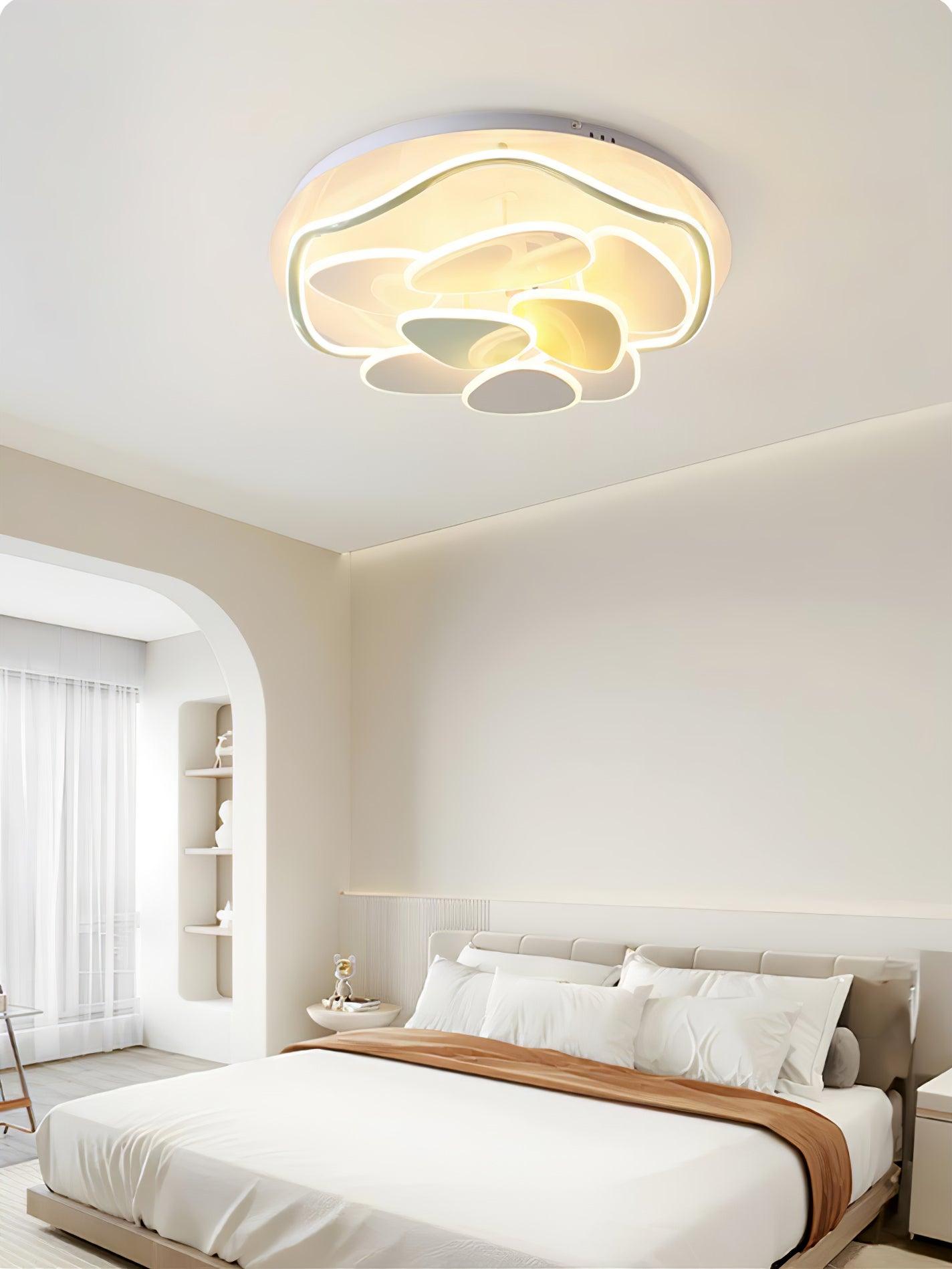 Colorful Cloud Round Ceiling Lamp - Lumpaz