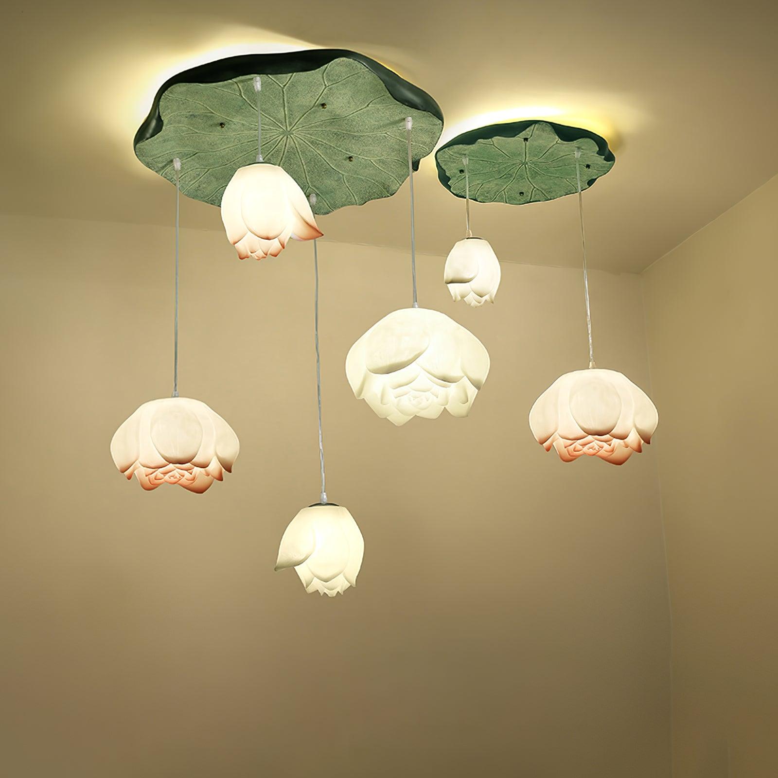 Lotus Chandelier - Lumpaz
