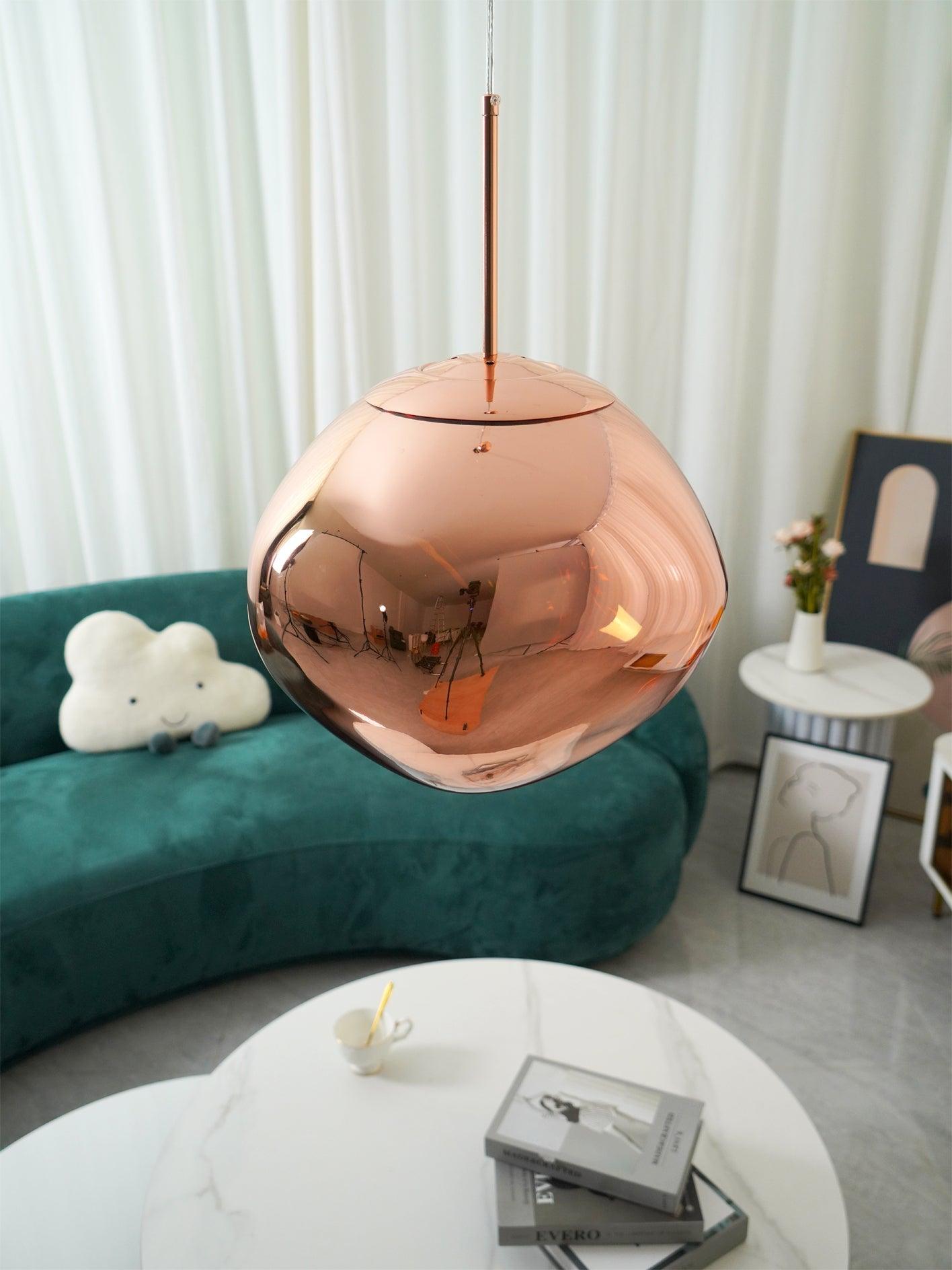 Multi Lava Round Pendant Lamp - Lumpaz
