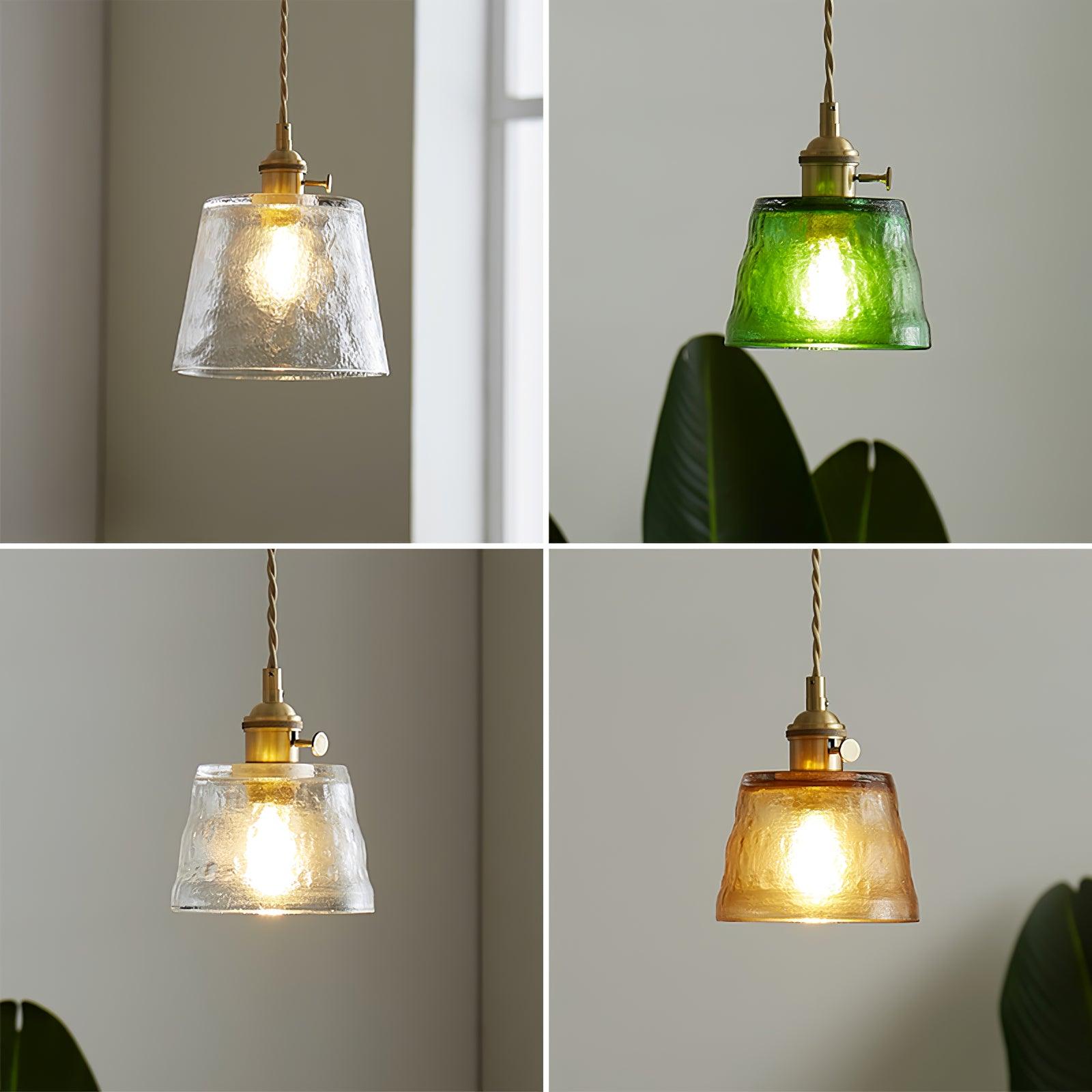Glass Cup Pendant Lamp - Lumpaz