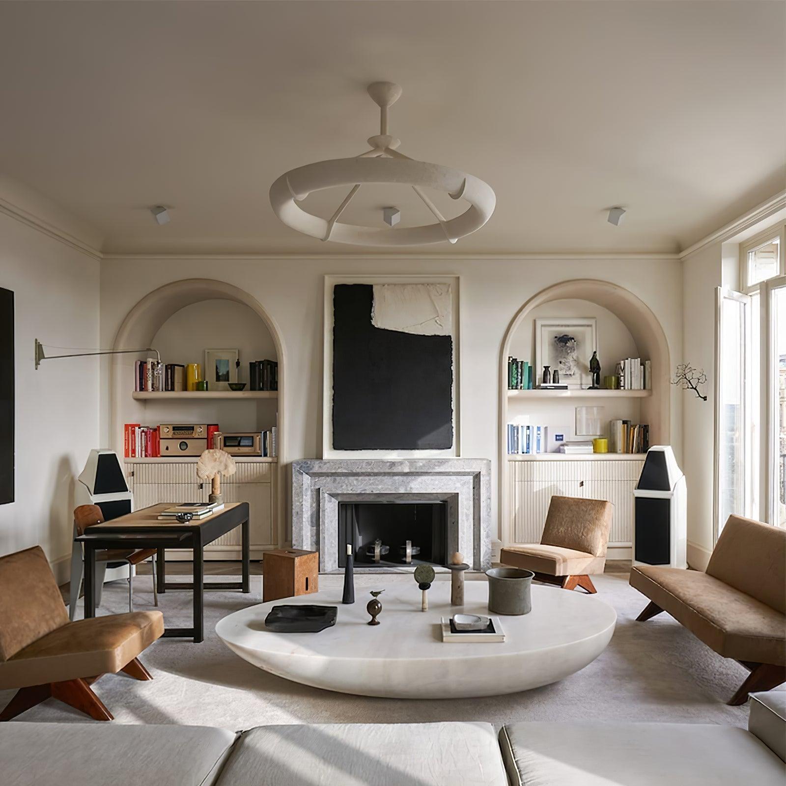 Tinsley Plaster Chandelier - Lumpaz
