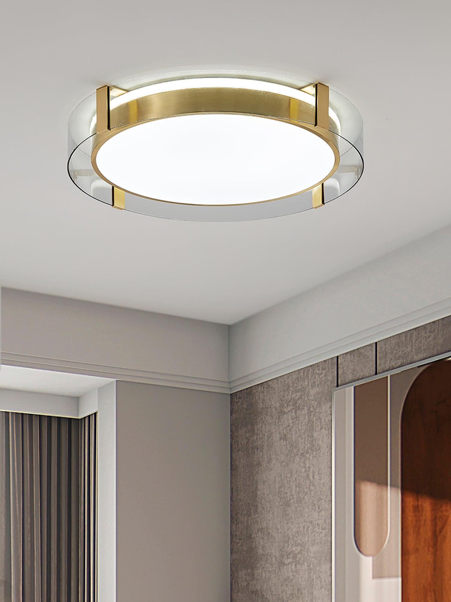 Round Low Profile Ceiling Light - Lumpaz