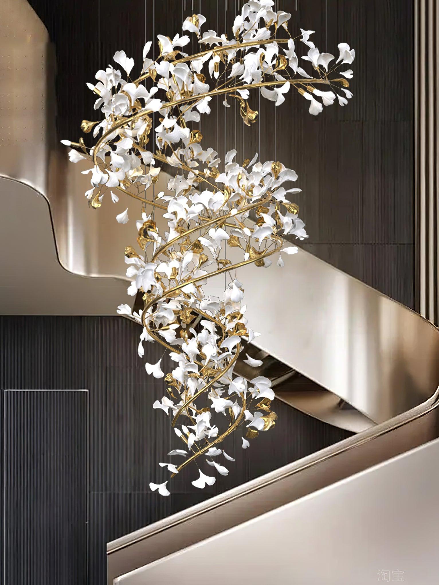Gingko Chandelier Q - Lumpaz