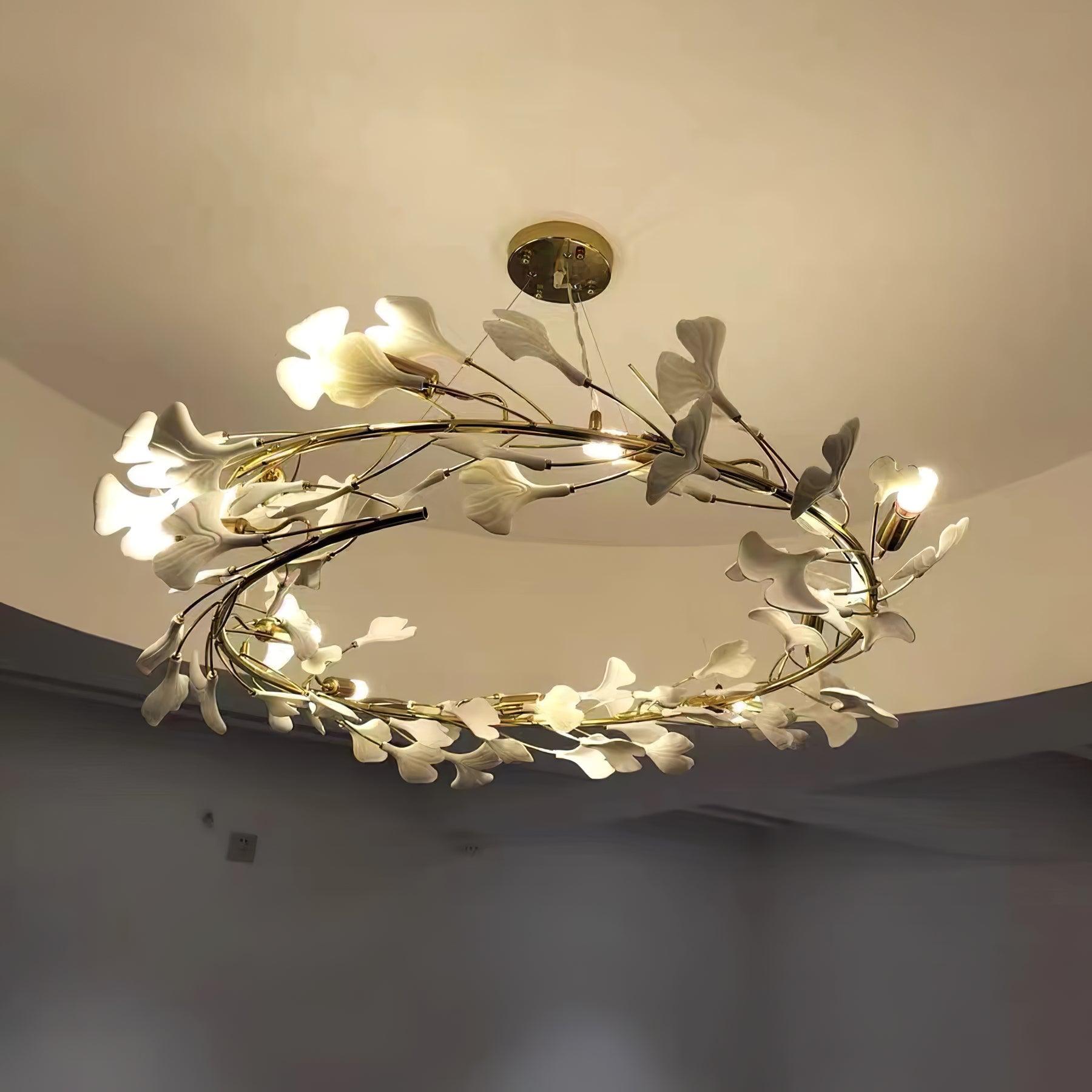 Gingko Chandelier U - Lumpaz