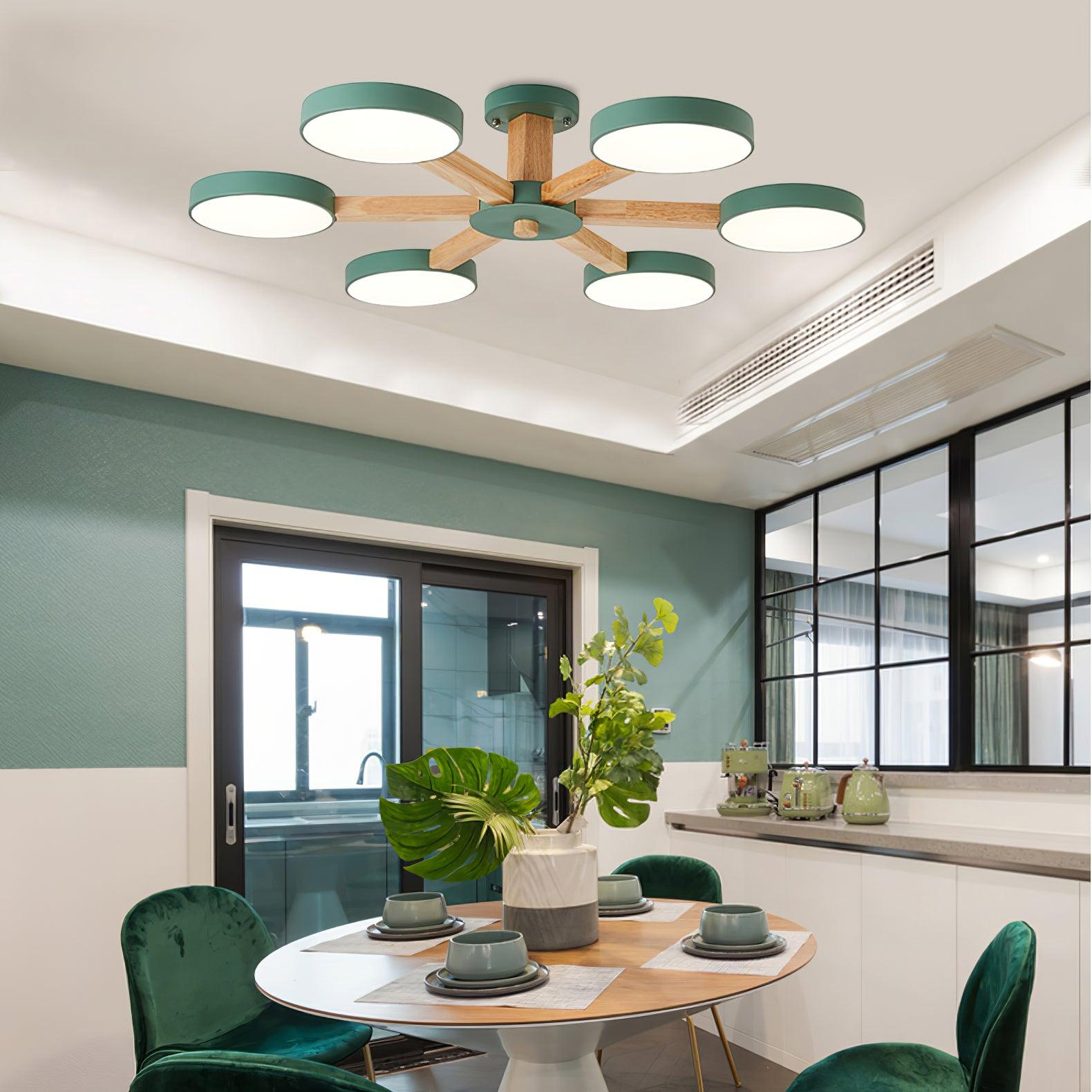 Modern Multi Stem Chandelier - Lumpaz