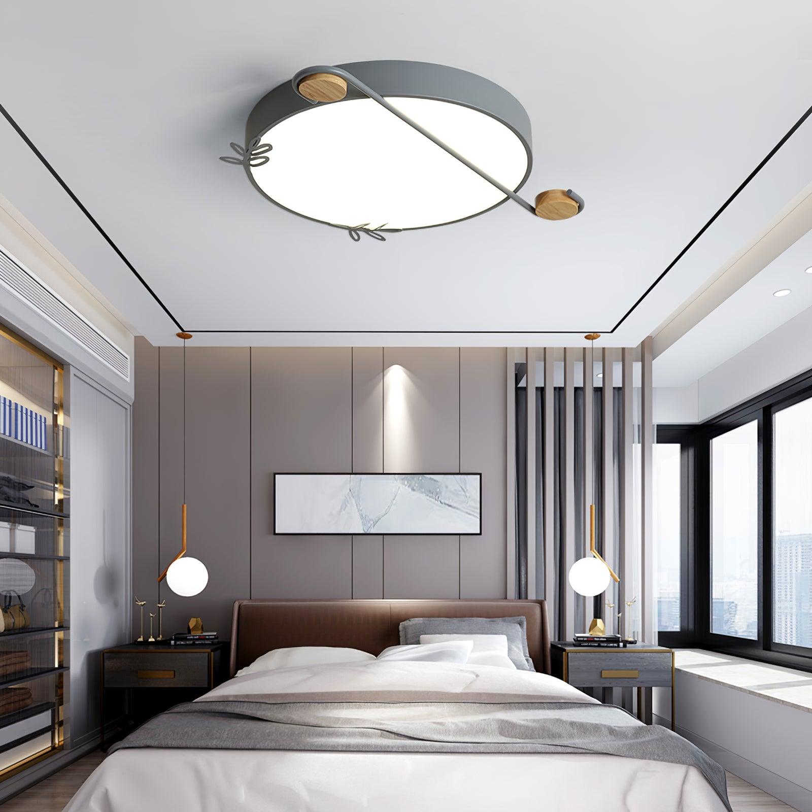 Musical Note Round Ceiling Lamp - Lumpaz