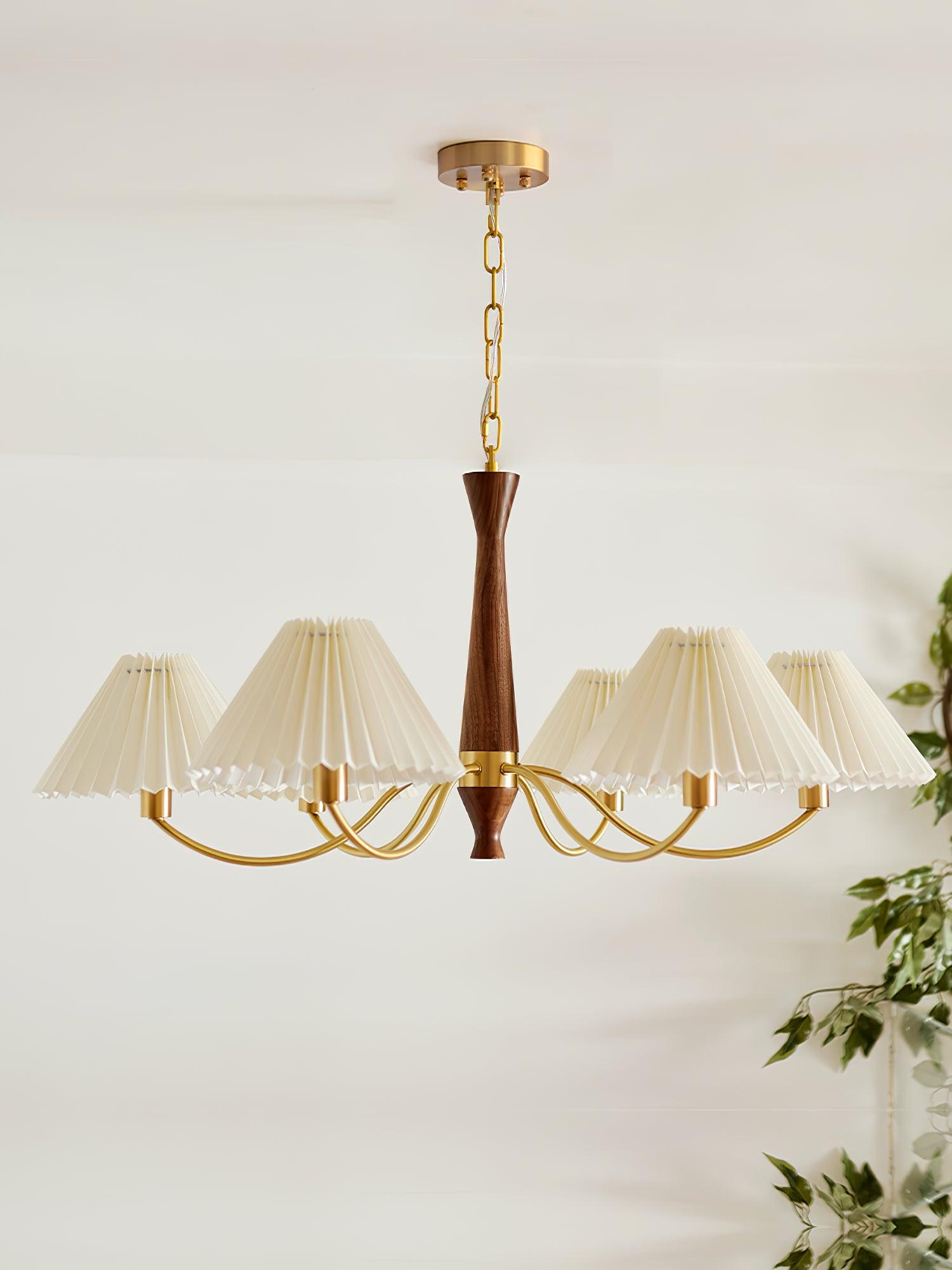 Pleated Chandelier - Lumpaz