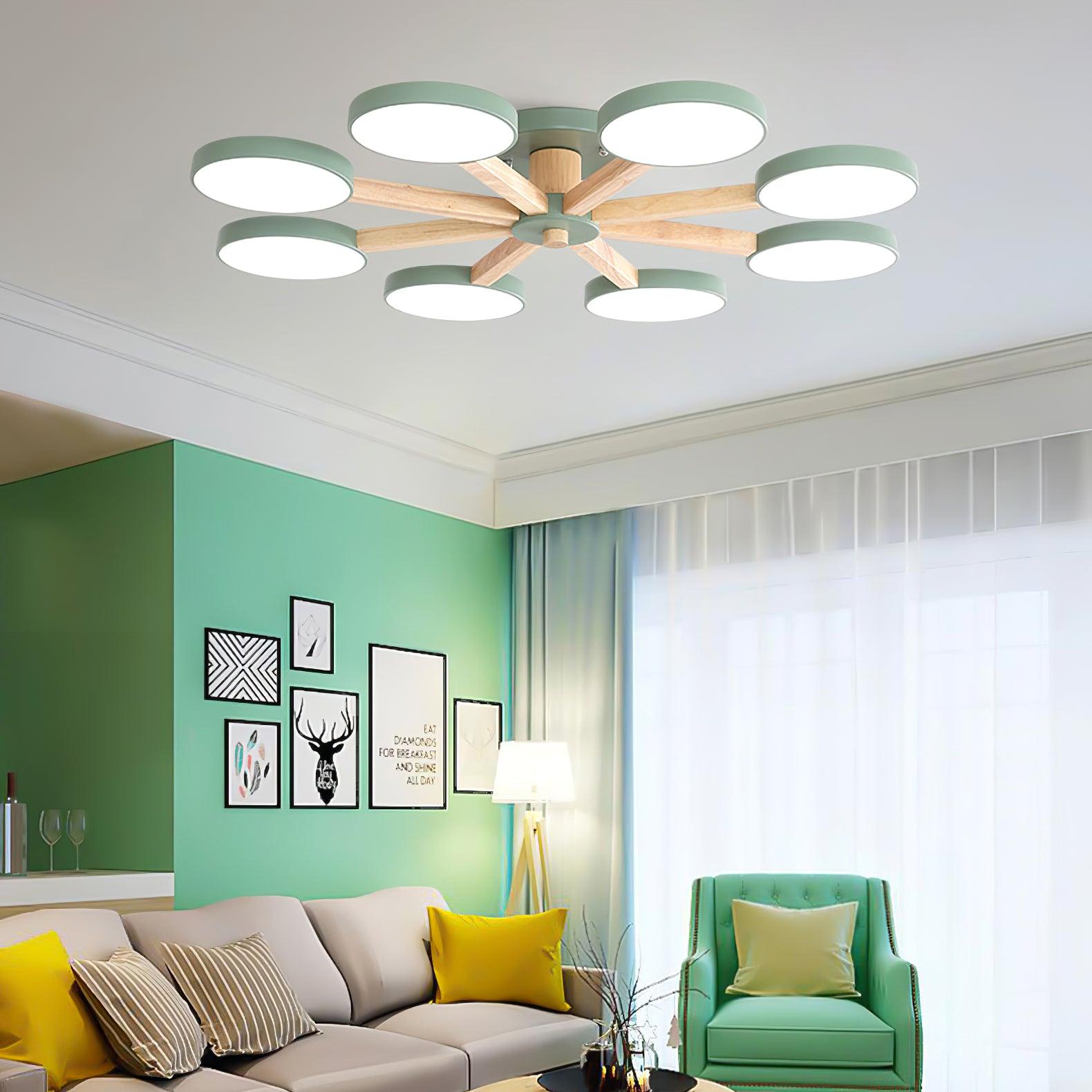 Modern Multi Stem Chandelier - Lumpaz