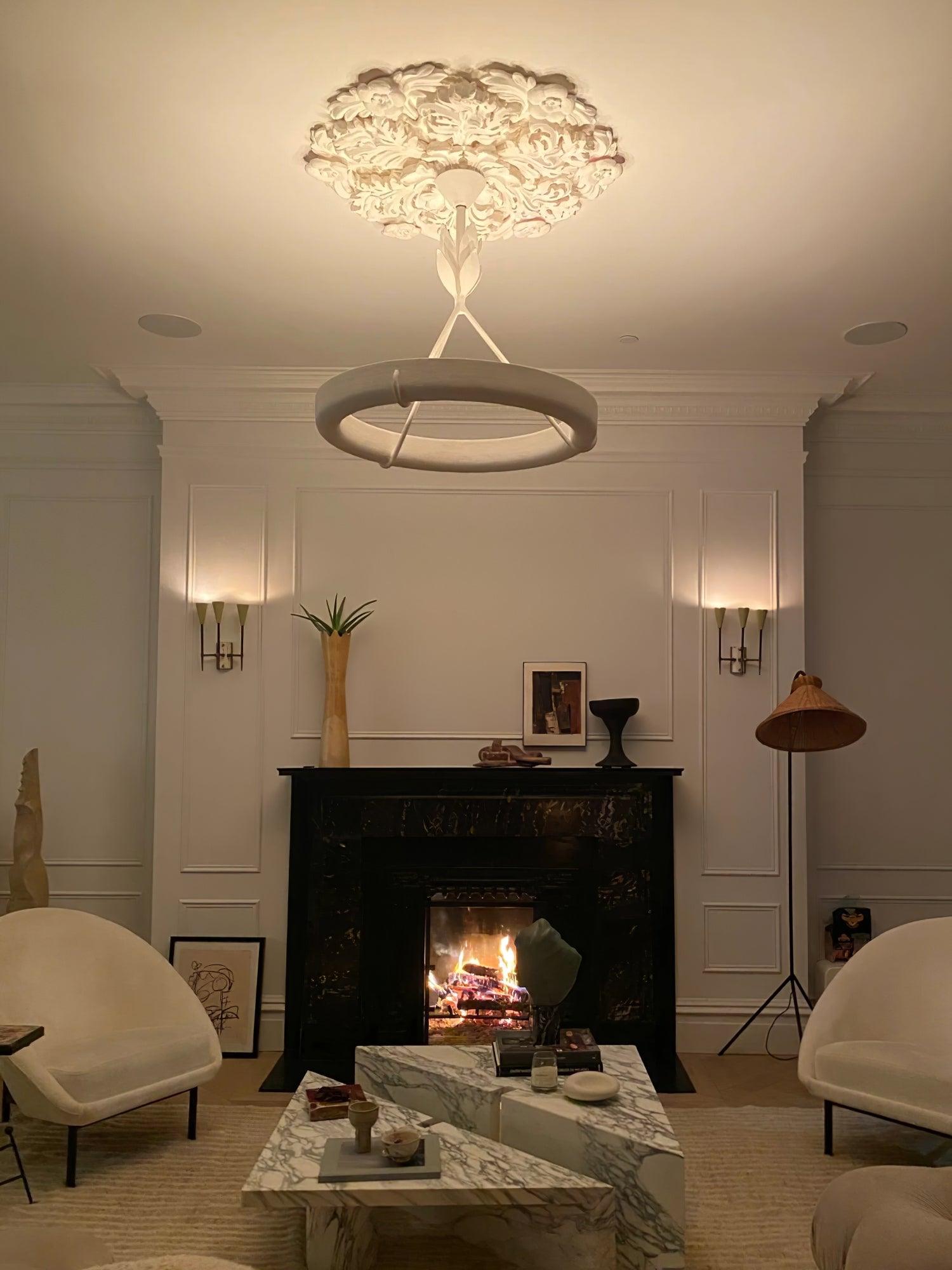 Tinsley Plaster Chandelier - Lumpaz