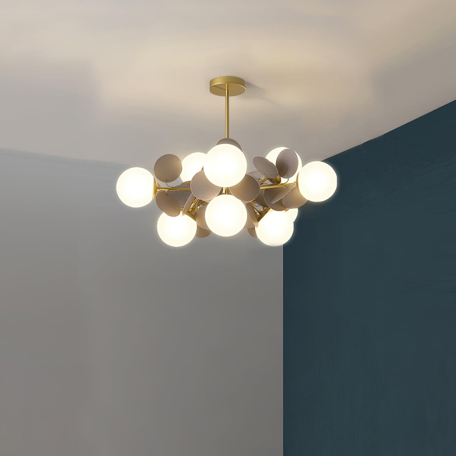 Off White Tree Chandelier - Lumpaz