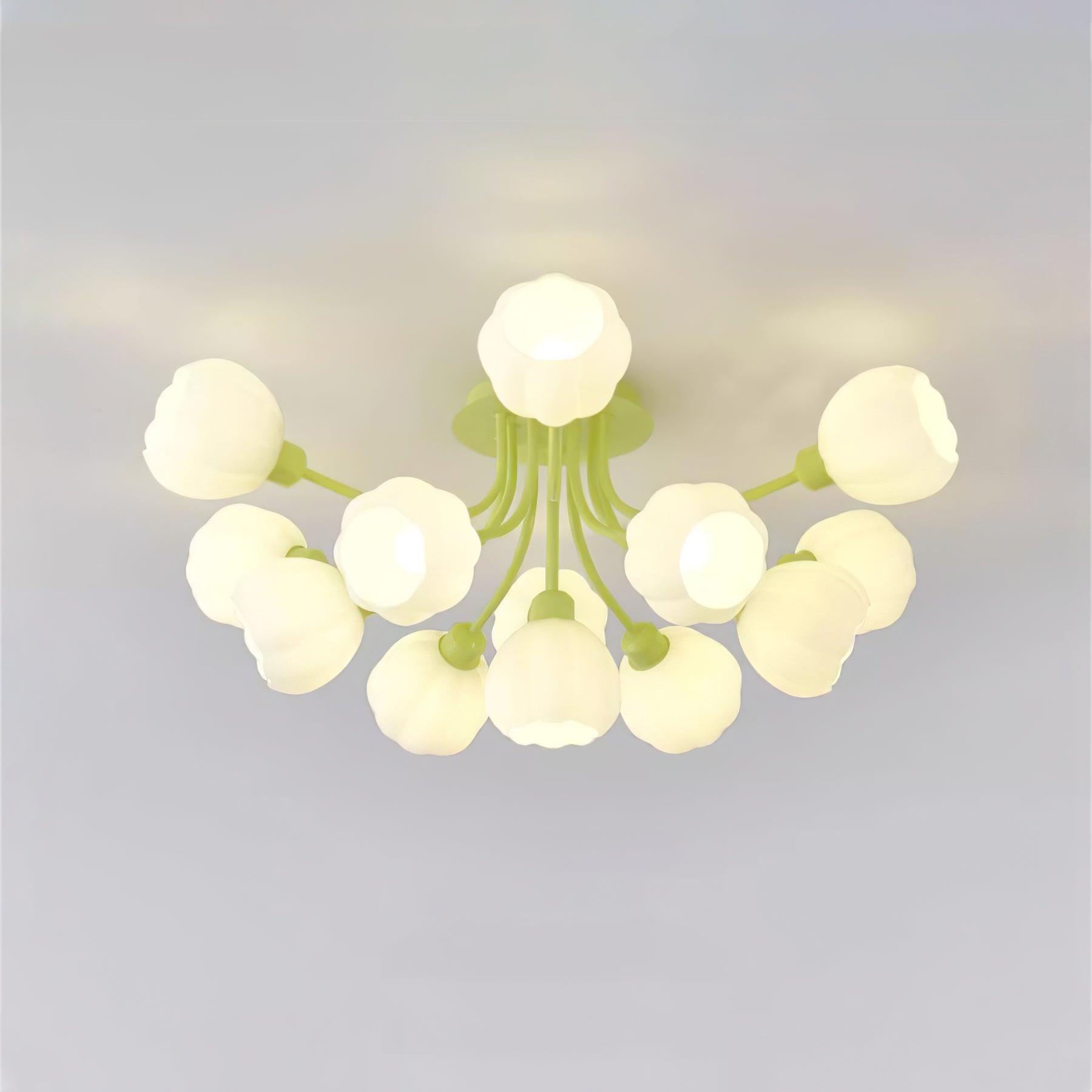 Pumpkin Matcha Ceiling Lamp - Lumpaz