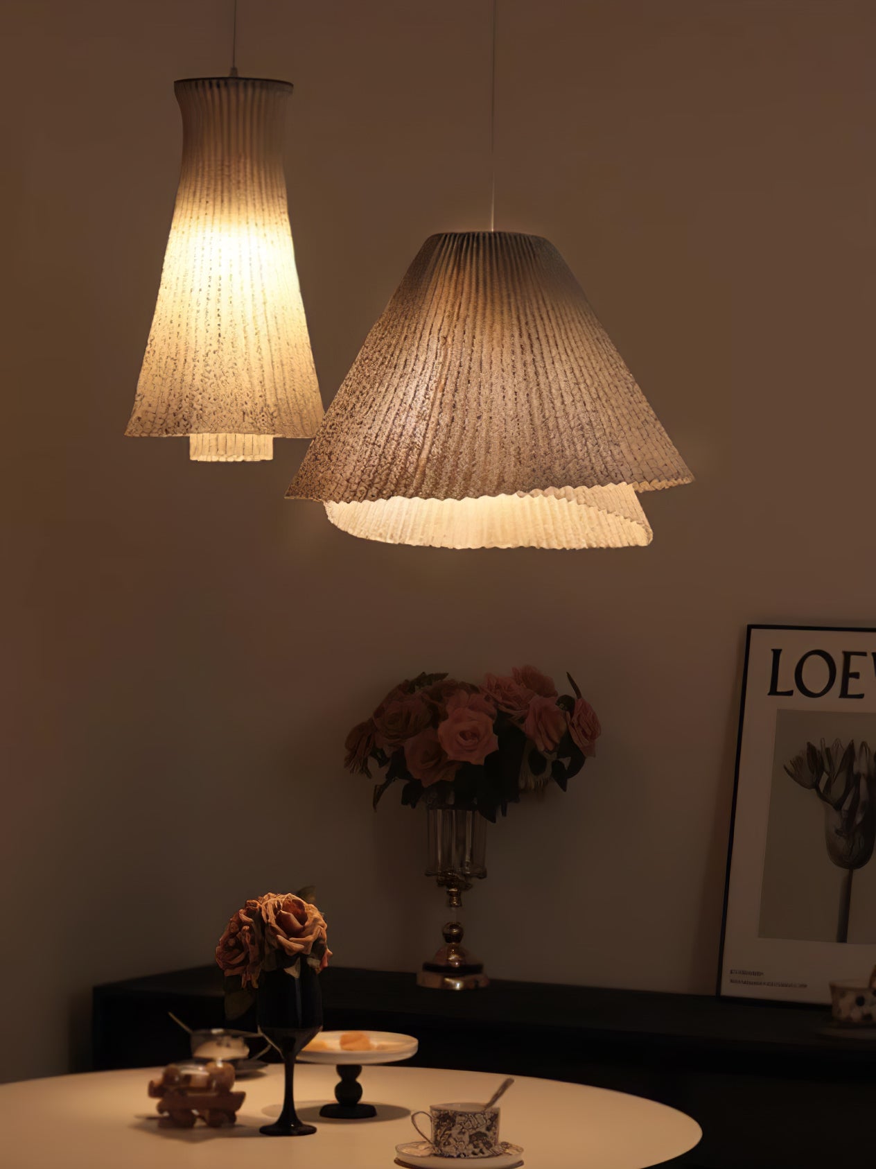 Harmonious Stainless Steel Mesh Pendant Lamp - Lumpaz