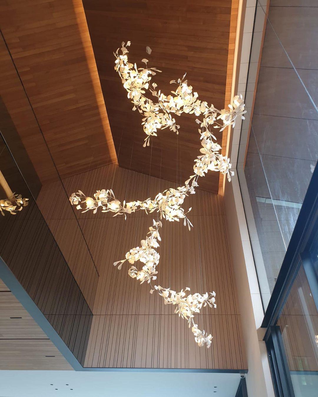 Gingko Chandelier F - Lumpaz