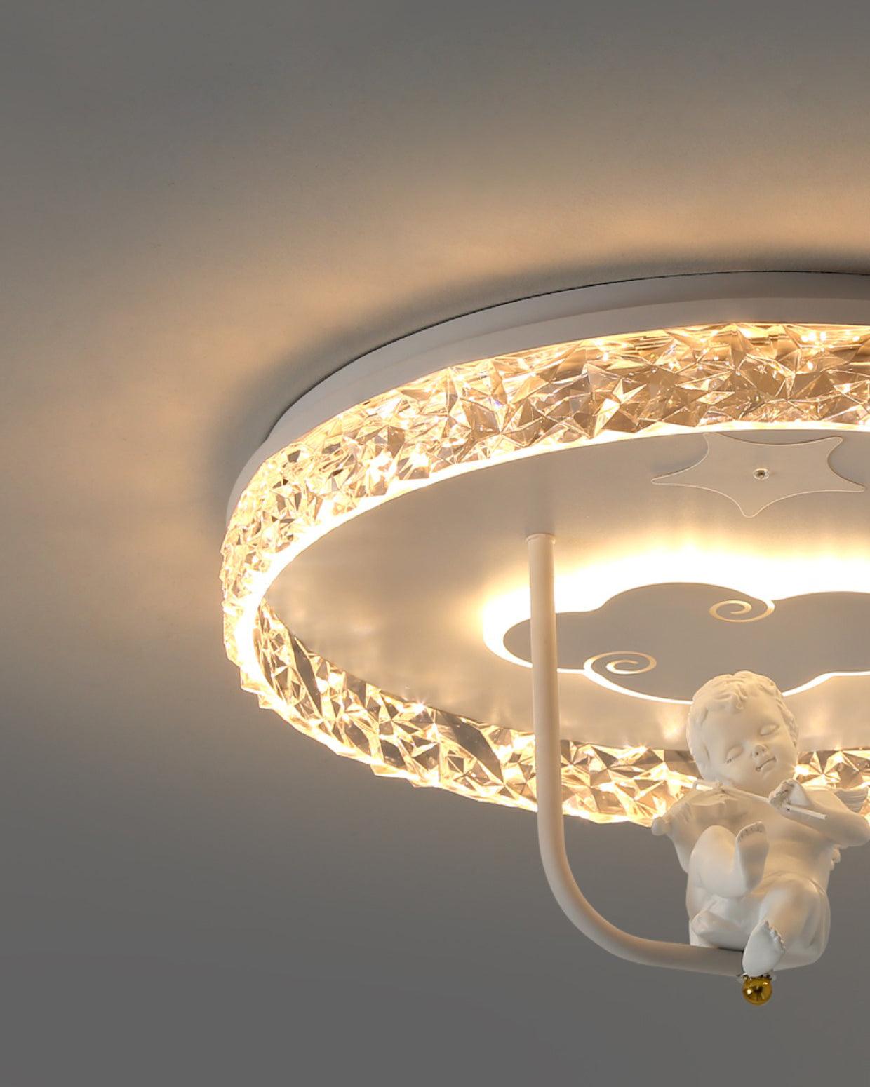Round Carousel Children's Ceiling Lamp - Lumpaz