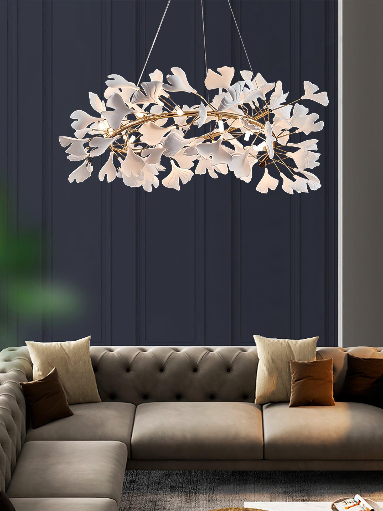 Gingko Chandelier U - Lumpaz