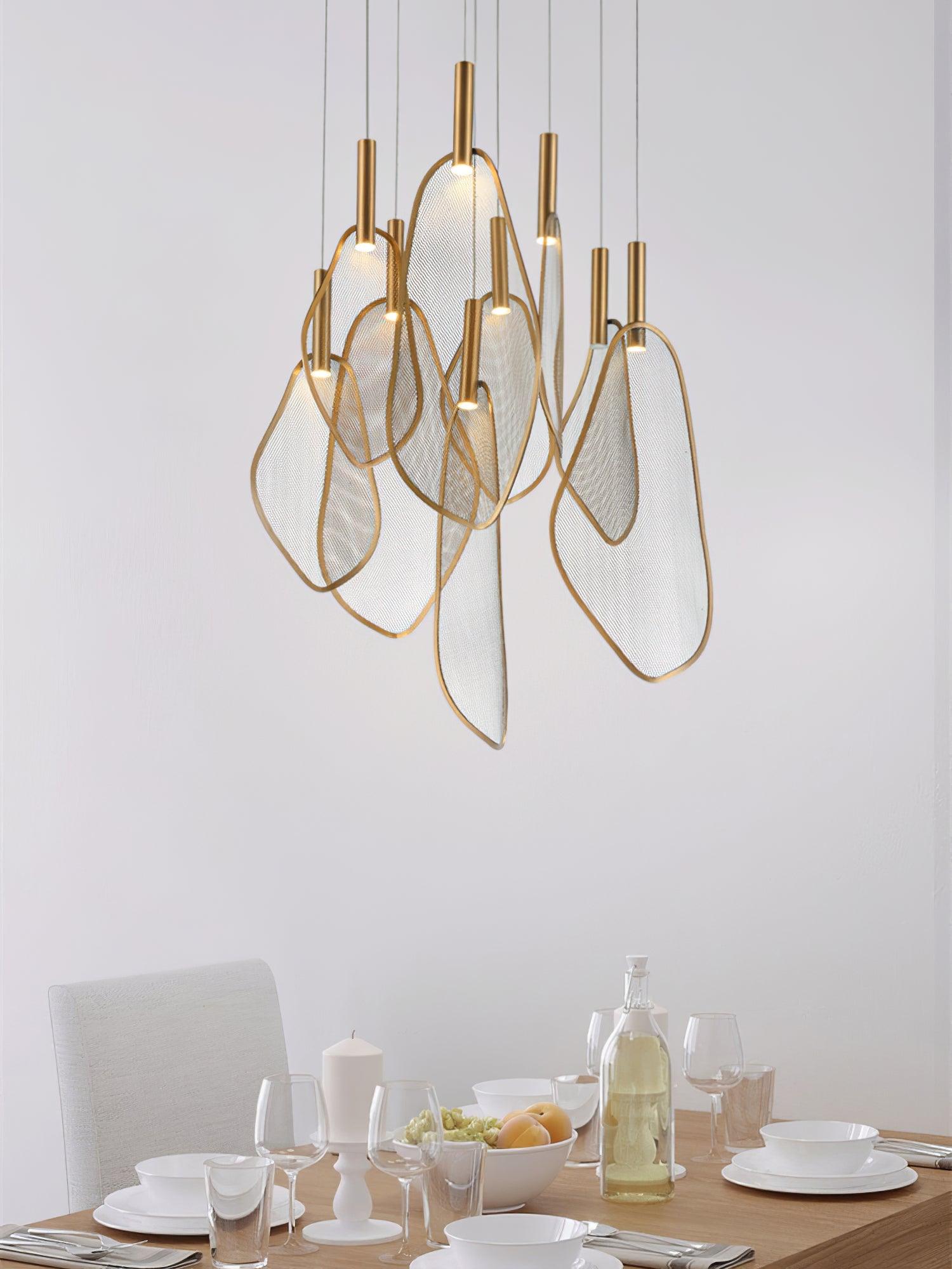 Fan Shape Pendant Light - Lumpaz