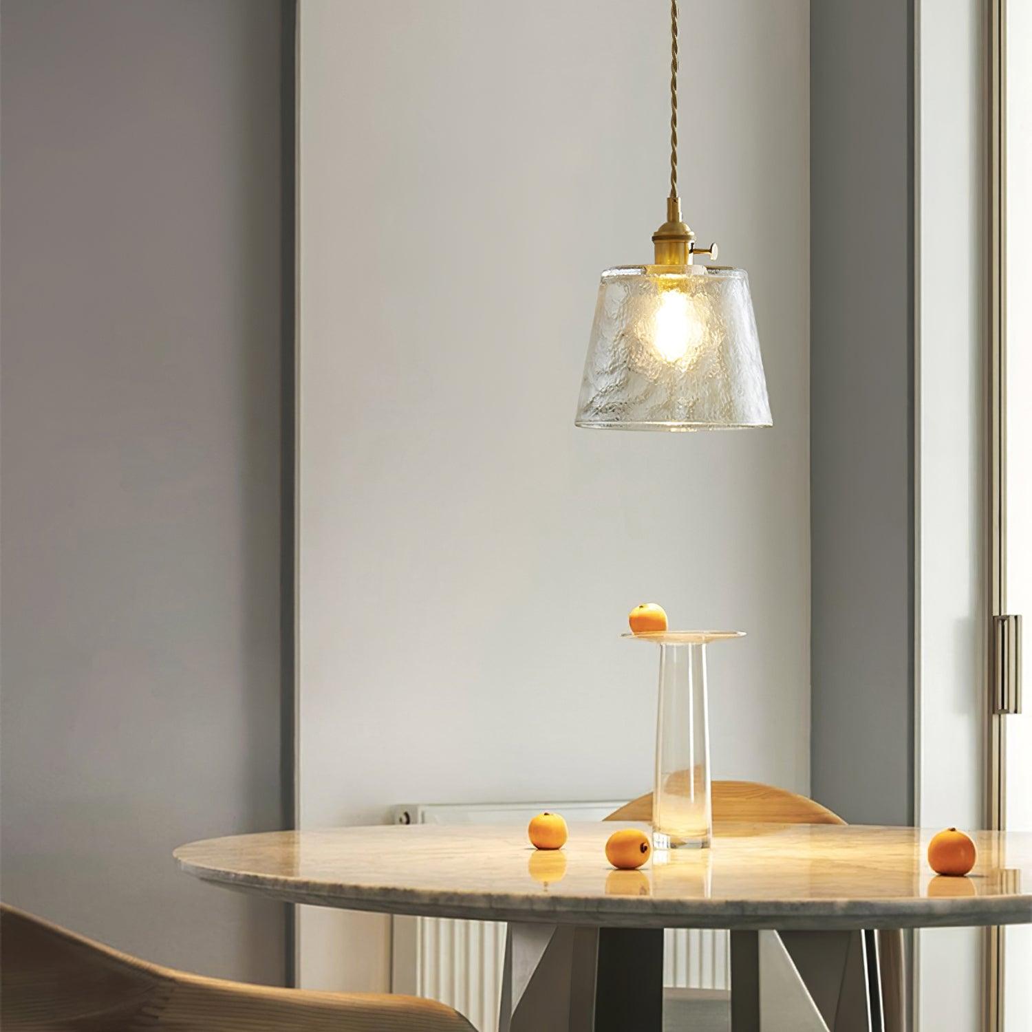 Glass Cup Pendant Lamp - Lumpaz