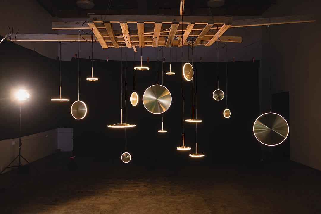 Chrona Dish Pendant Light - Lumpaz