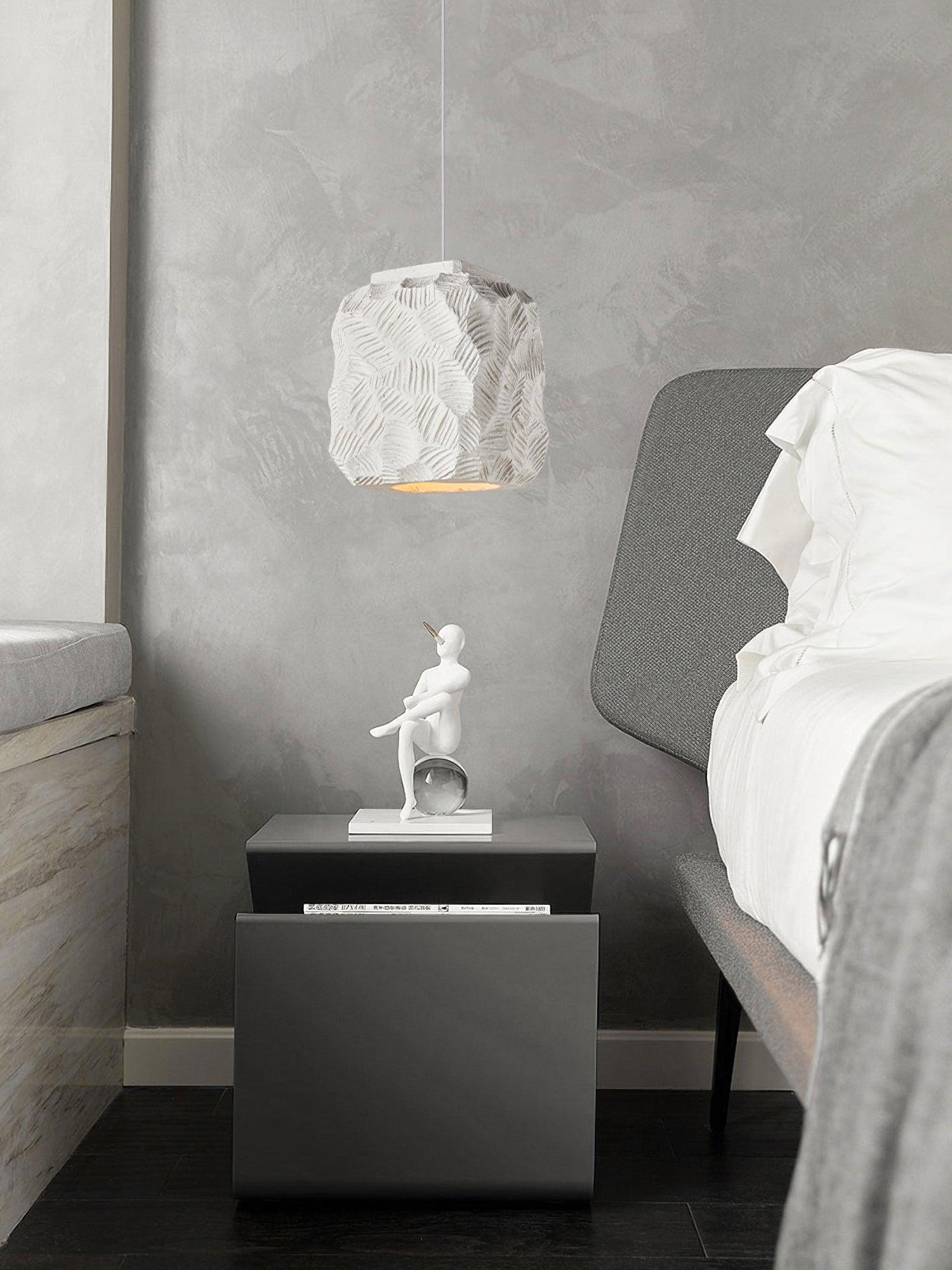 Resin Geometry Pendant Lamp - Lumpaz