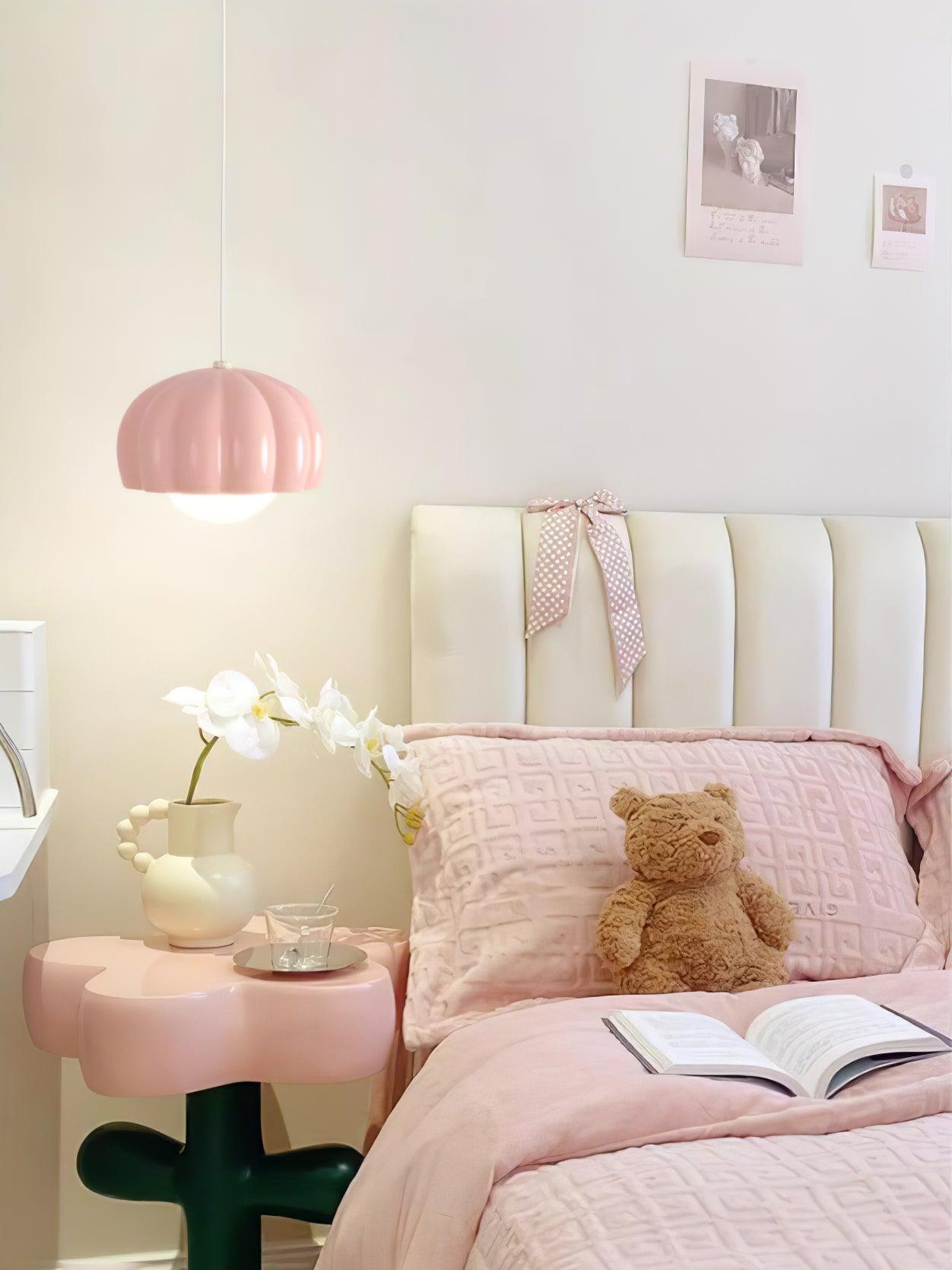 Creamy Pumpkin Pendant Light - Lumpaz