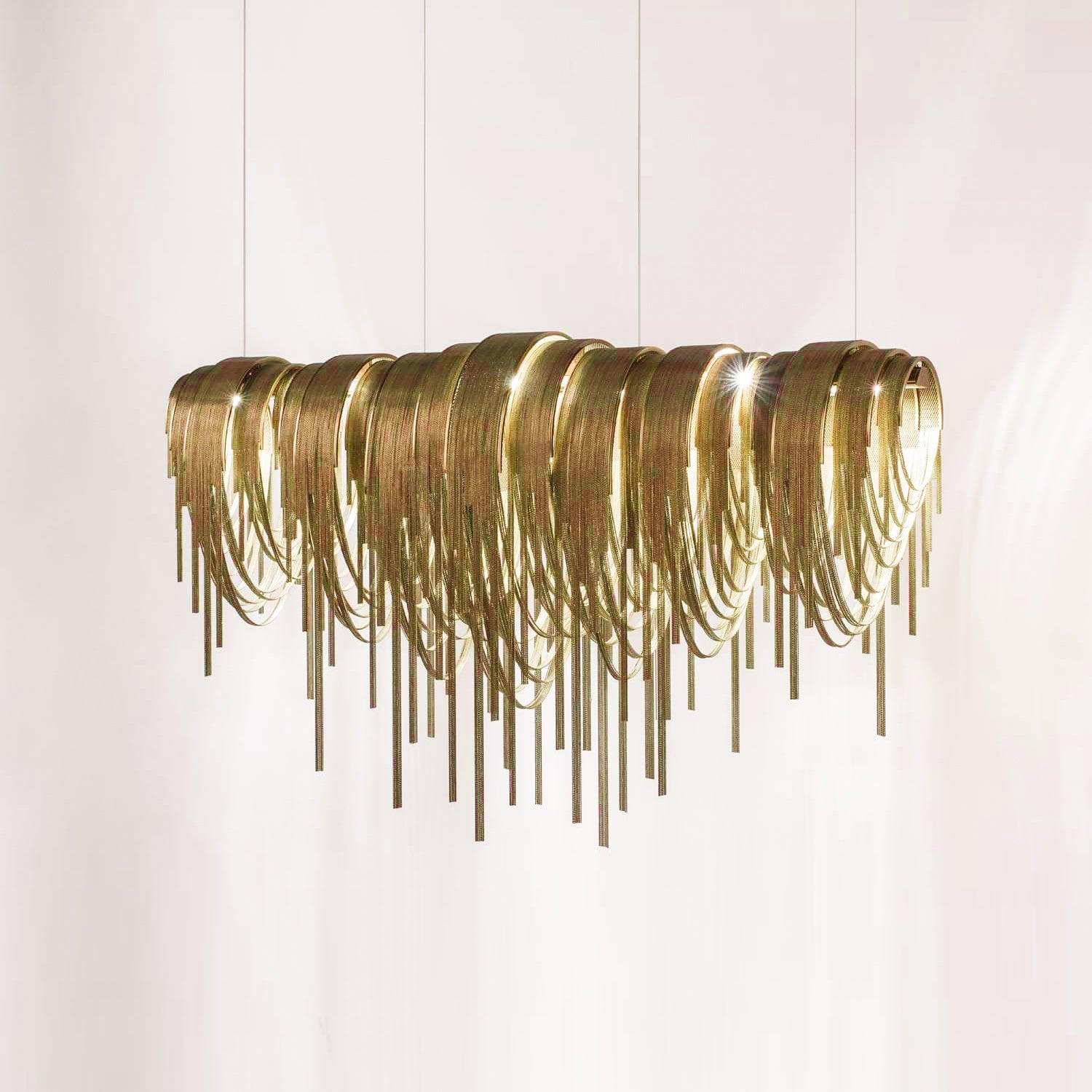 Length Chains Chandelier - Lumpaz