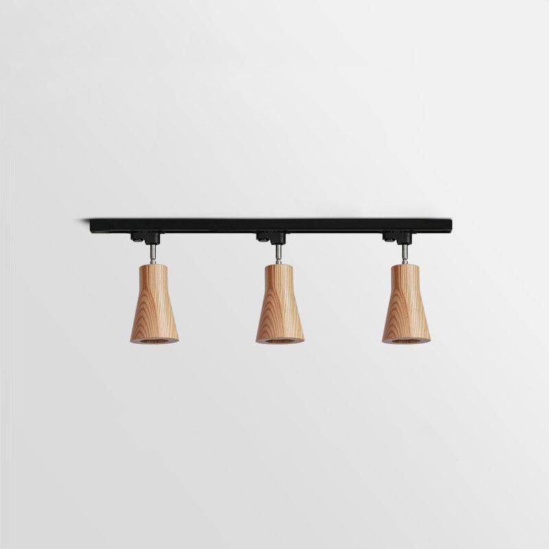 Wood Track Ceiling Lamp - Lumpaz
